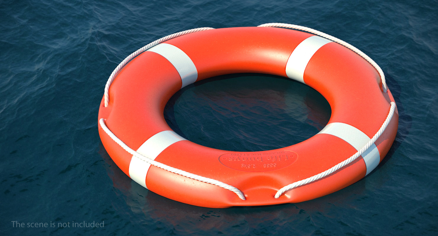 Ring Buoy Cabinet 3D