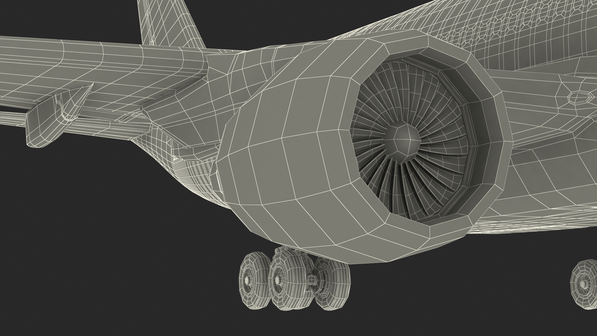 3D model Airbus A330-200 Qatar Airways Rigged for Maya