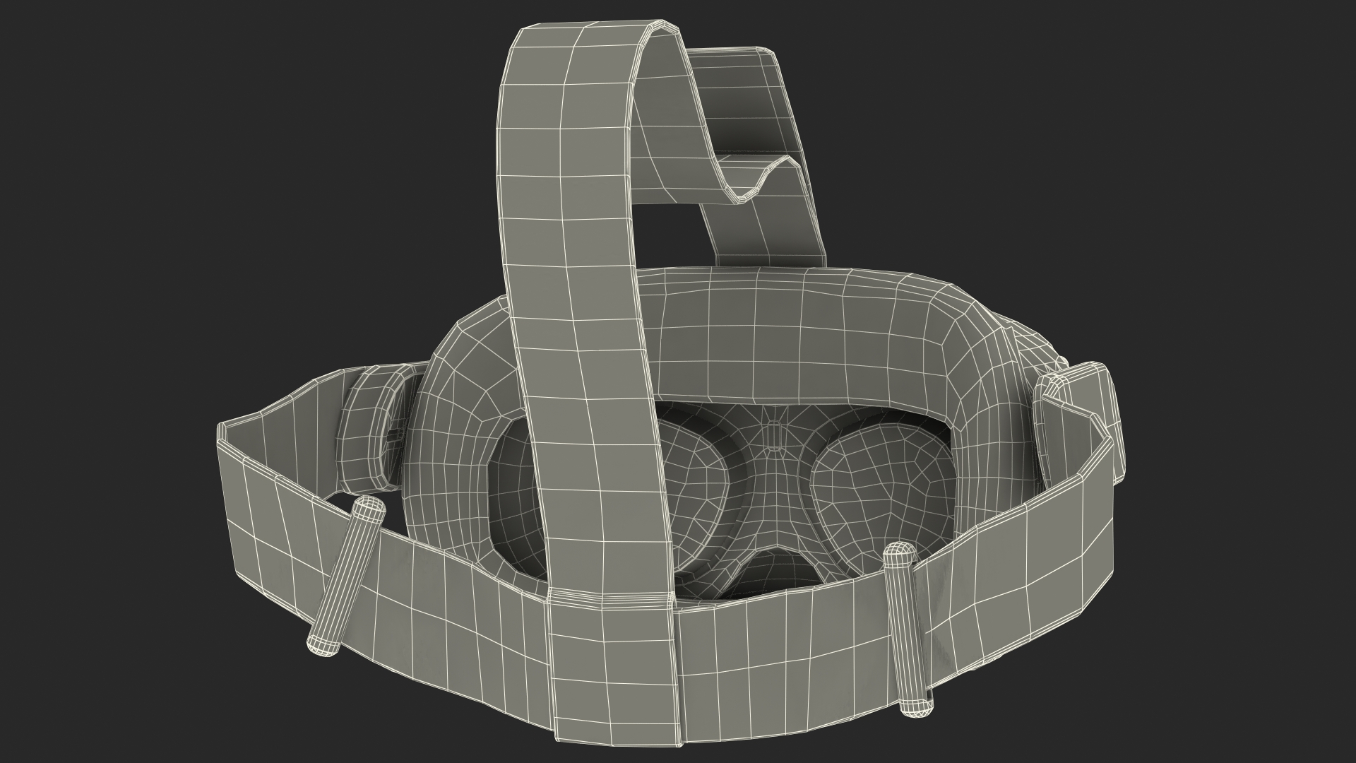 3D model Oculus Quest 2 All in One Gaming Headset