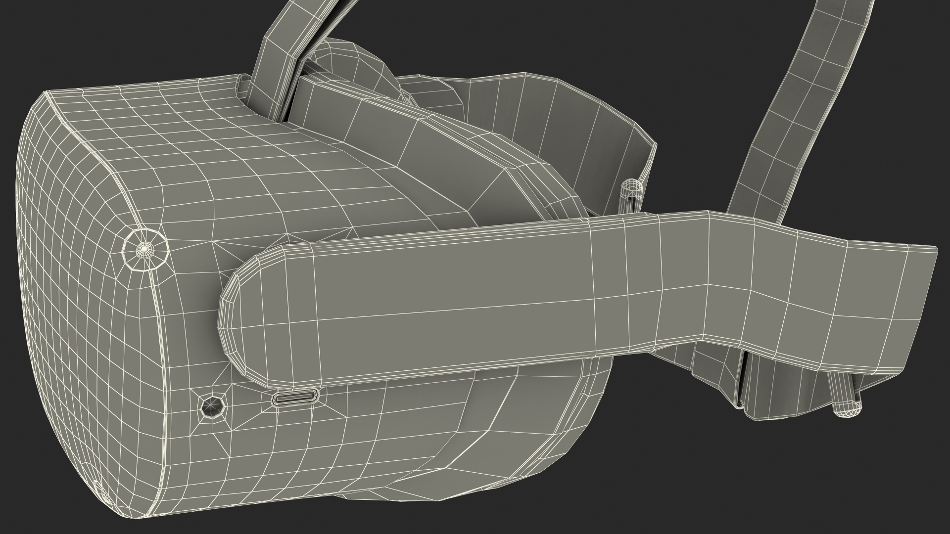 3D model Oculus Quest 2 All in One Gaming Headset