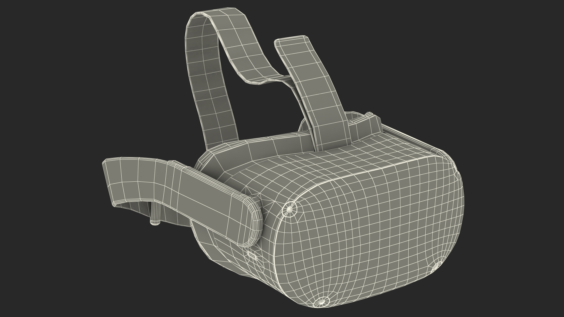 3D model Oculus Quest 2 All in One Gaming Headset