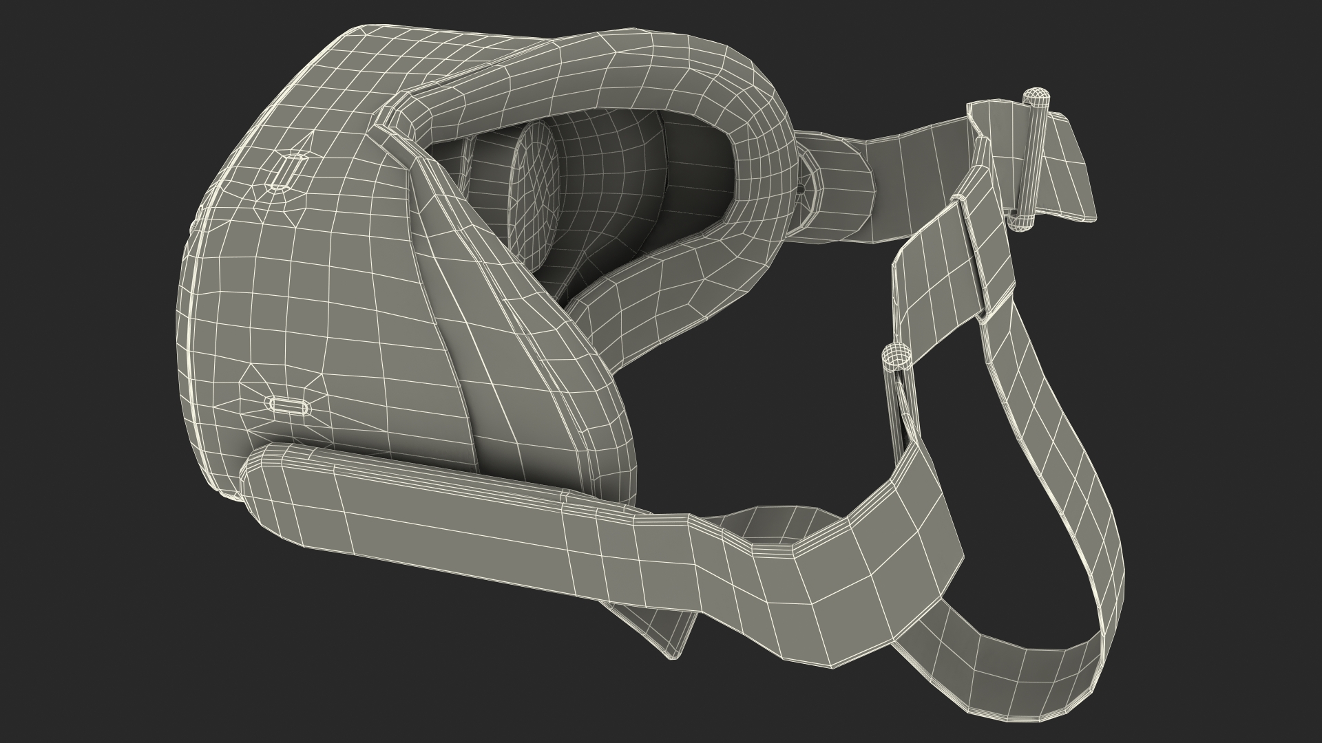3D model Oculus Quest 2 All in One Gaming Headset
