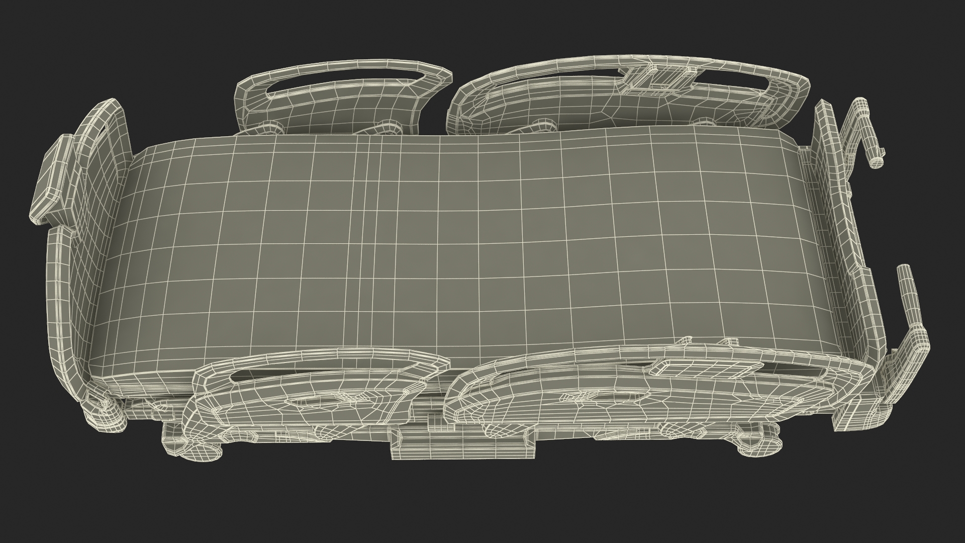Smart Medical Bed Stryker Procuity ZM 3D