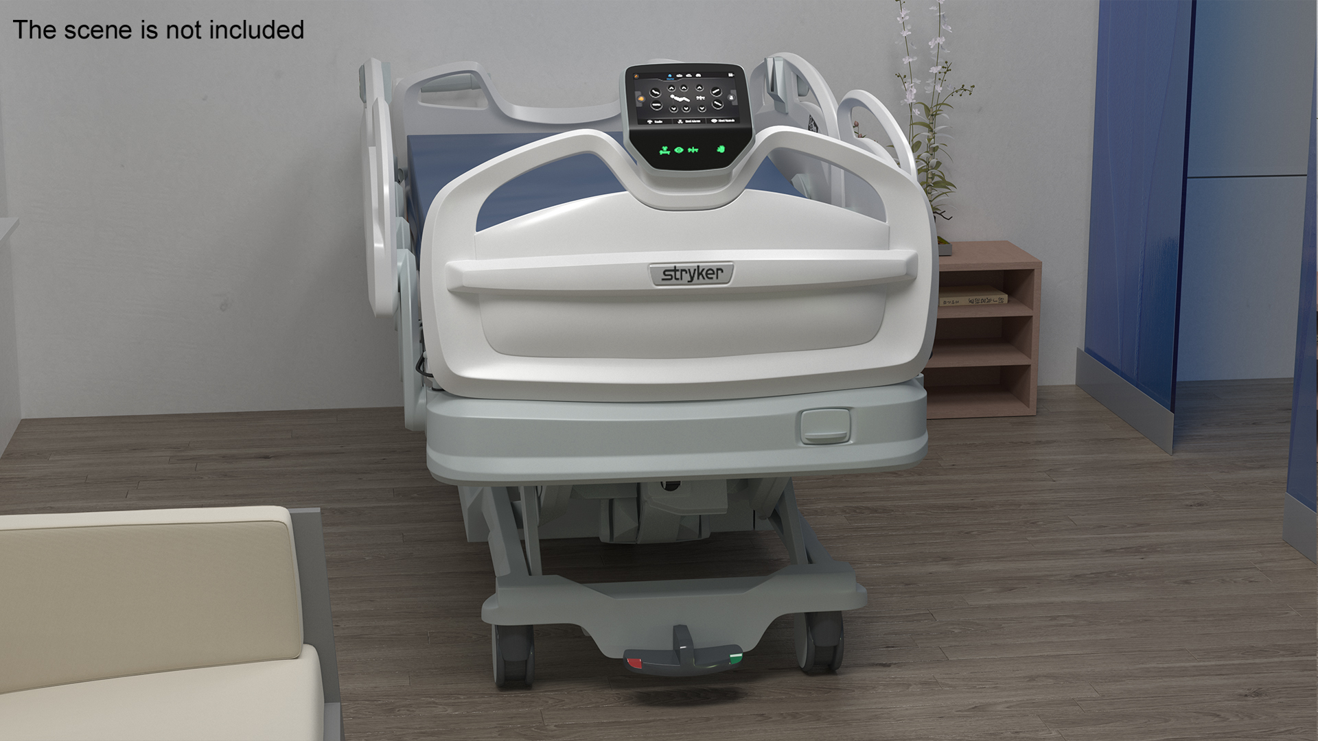Smart Medical Bed Stryker Procuity ZM 3D