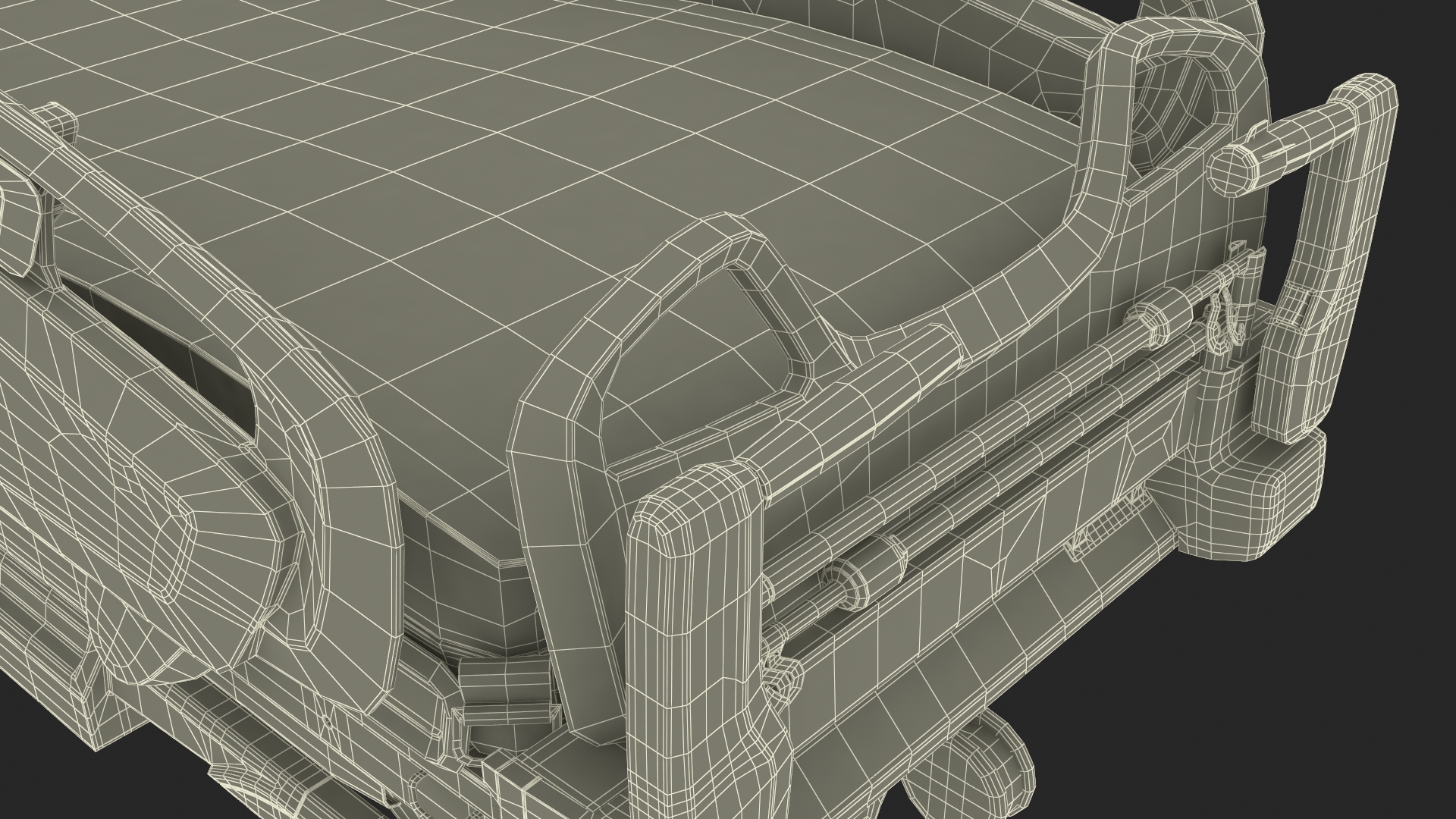 Smart Medical Bed Stryker Procuity ZM 3D
