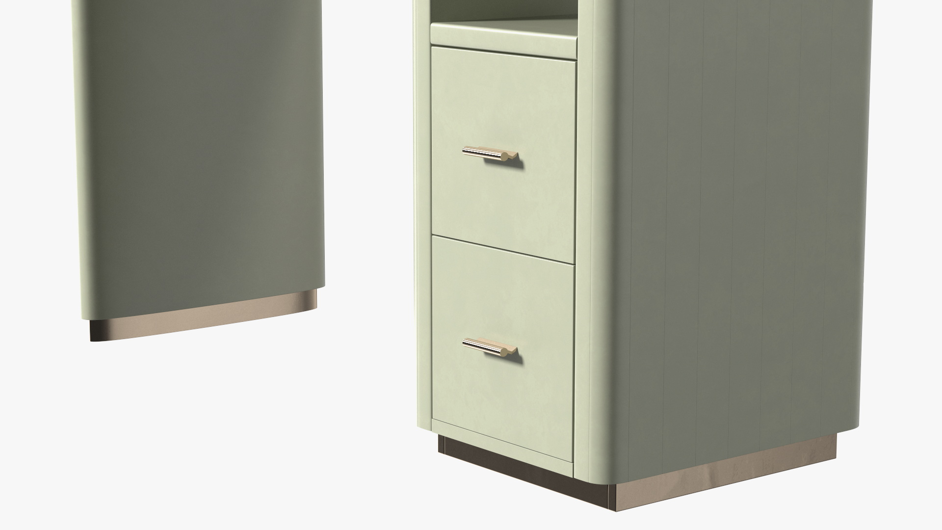 3D Manicure Table with Chairs