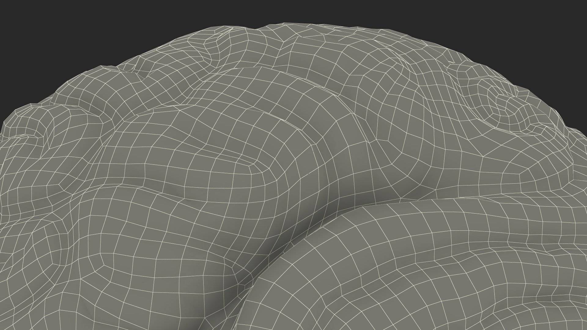 3D Human Brain Plastic Model for 3D Print model