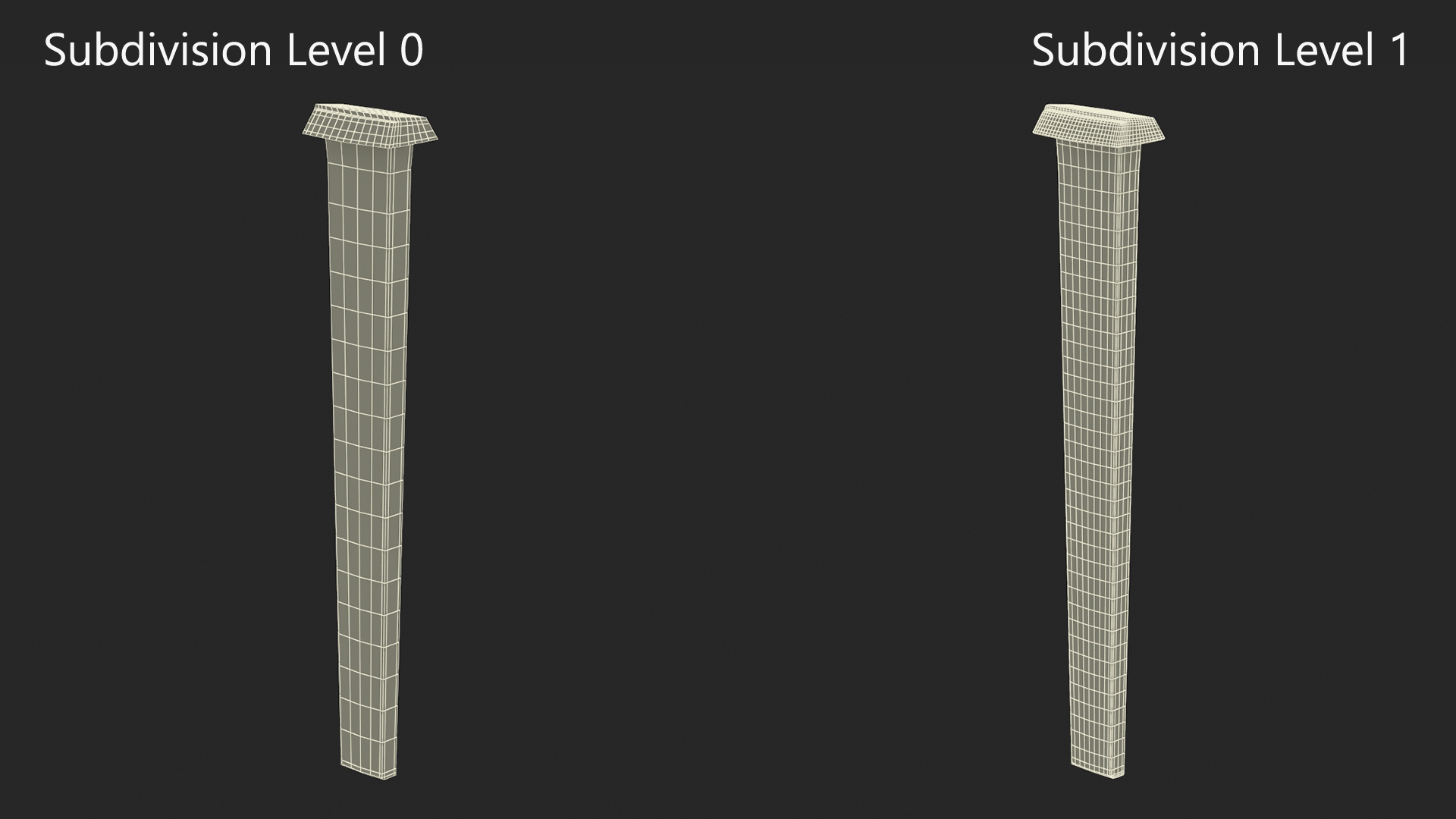3D Flooring Nails Old model