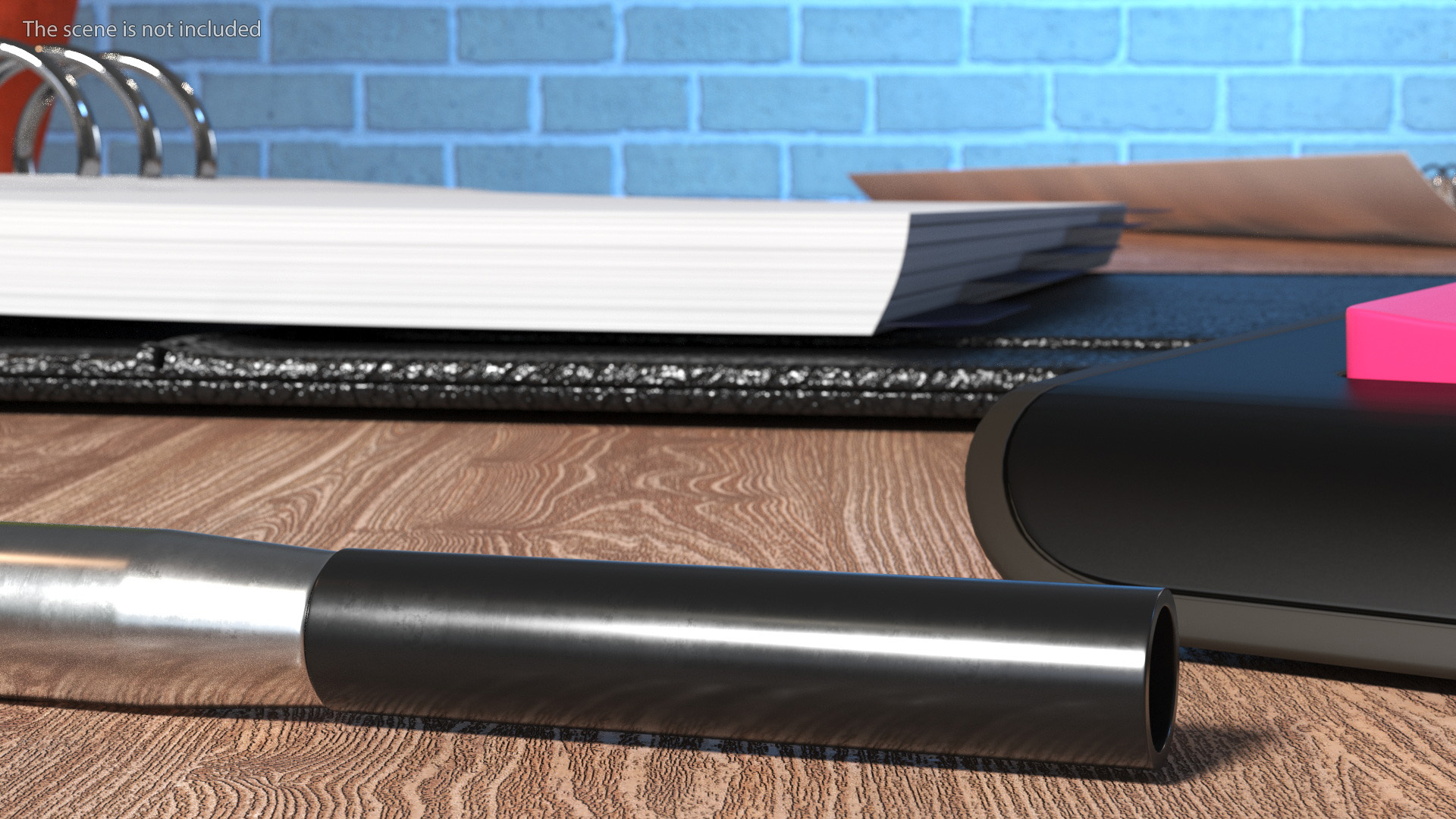 3D Black Ballpoint Pen Refill