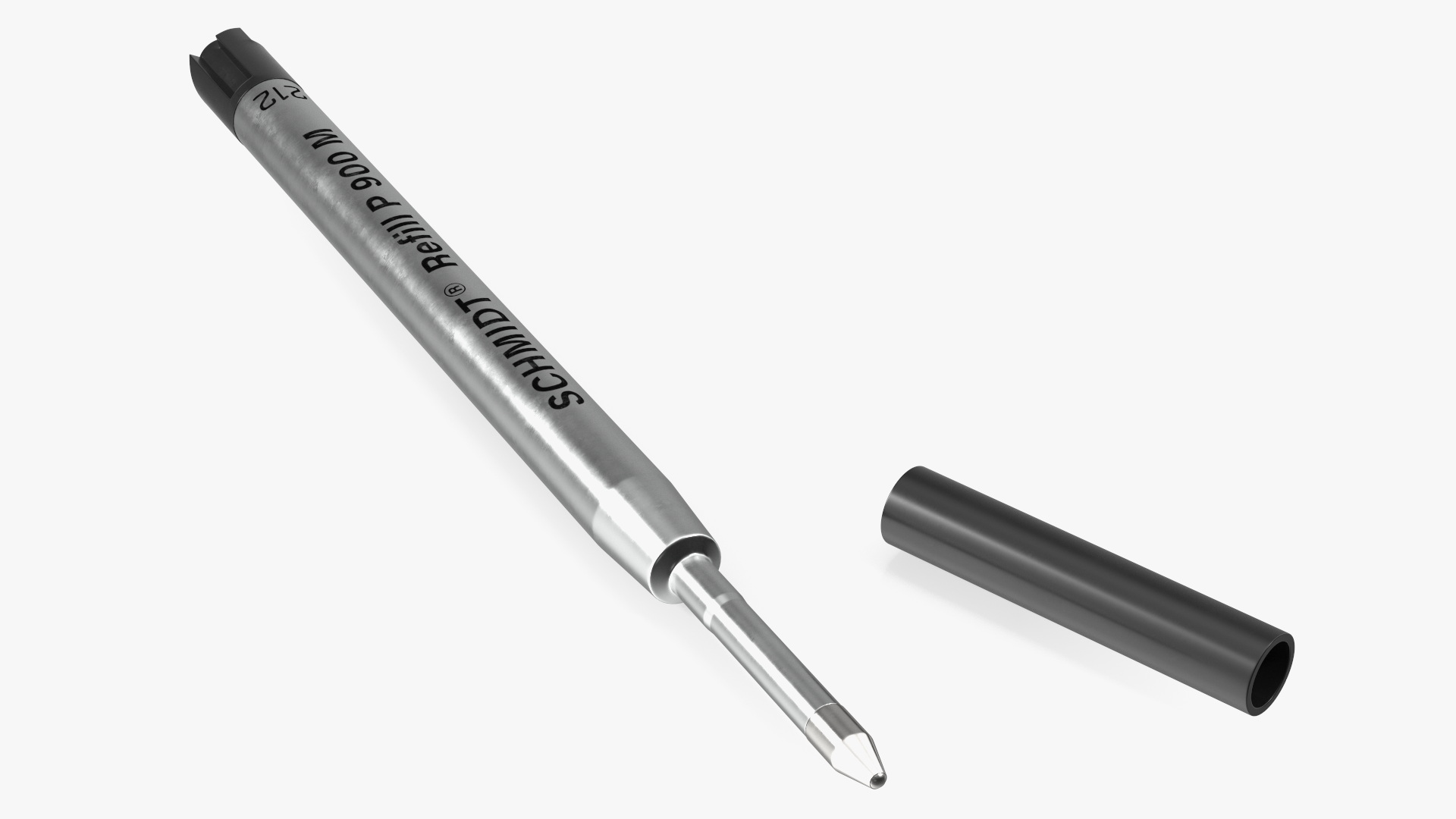 3D Black Ballpoint Pen Refill
