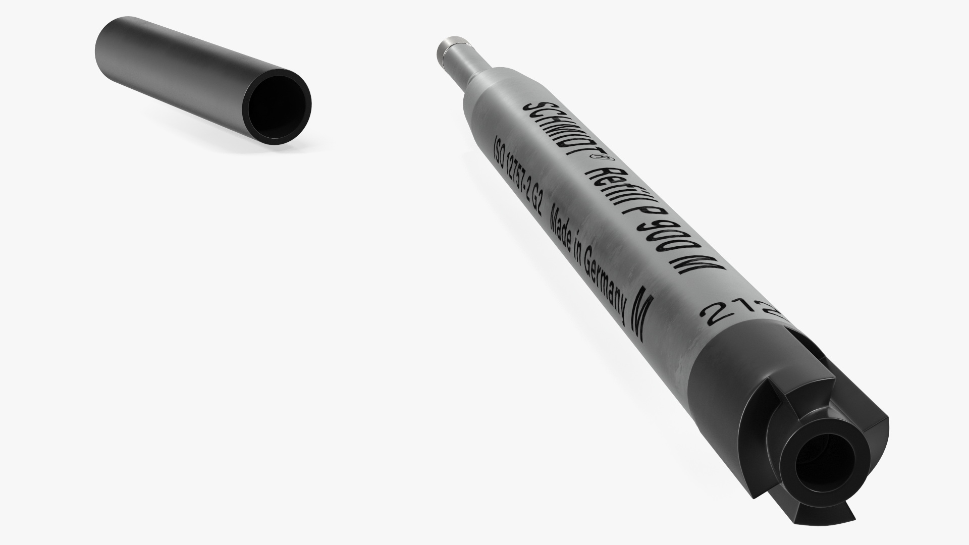 3D Black Ballpoint Pen Refill