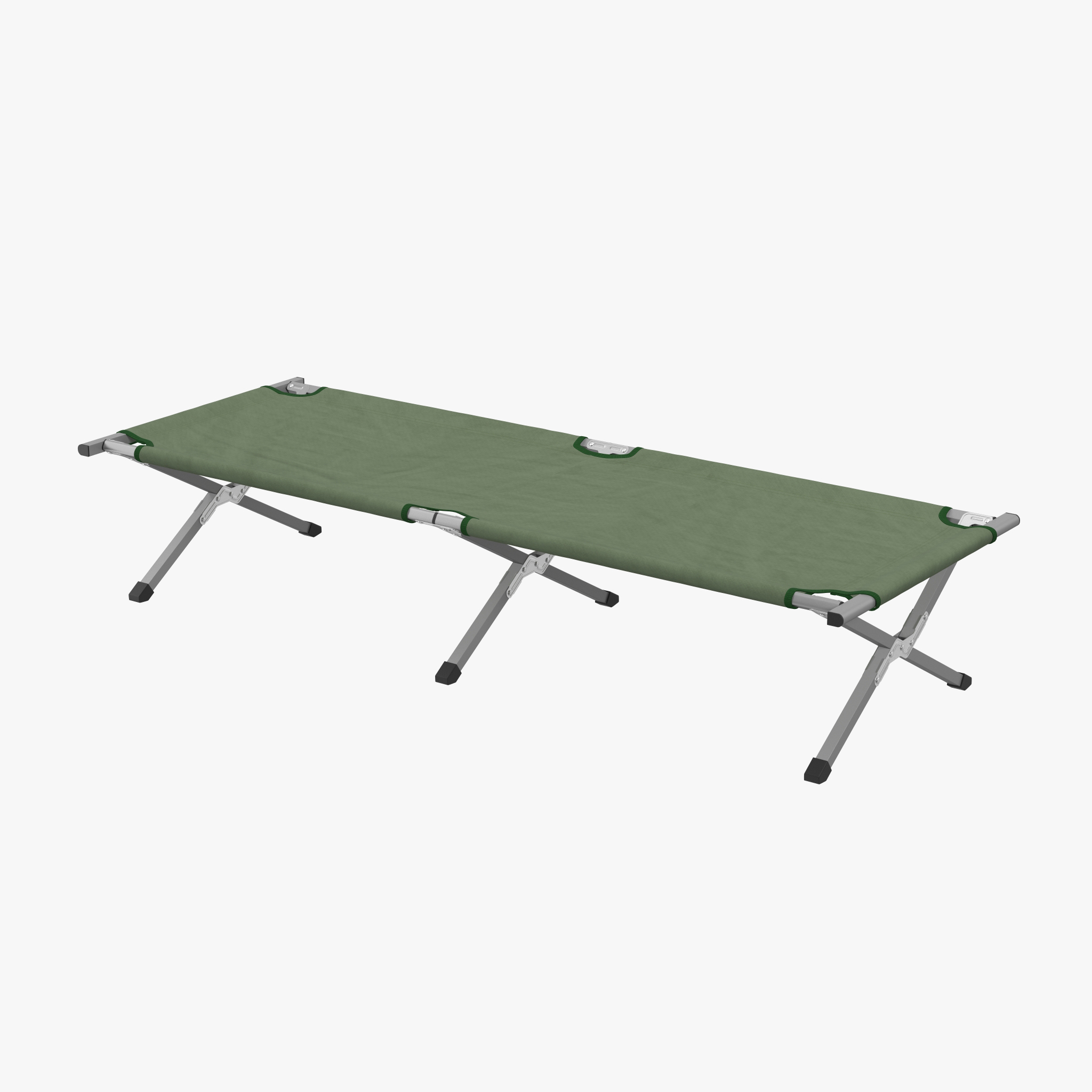 Camping Folding Bed 3D model