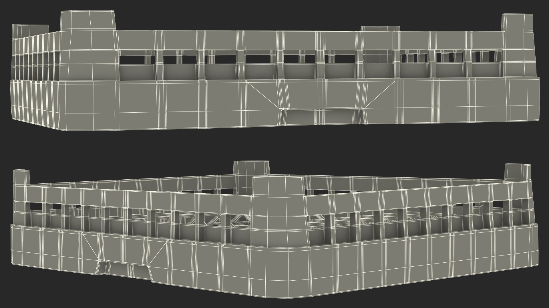 3D model Container For Plates