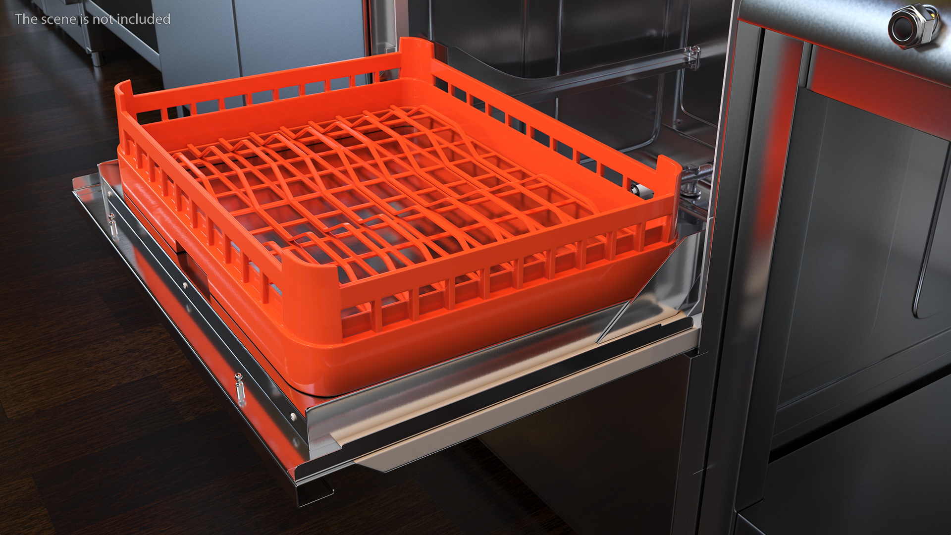 3D model Container For Plates