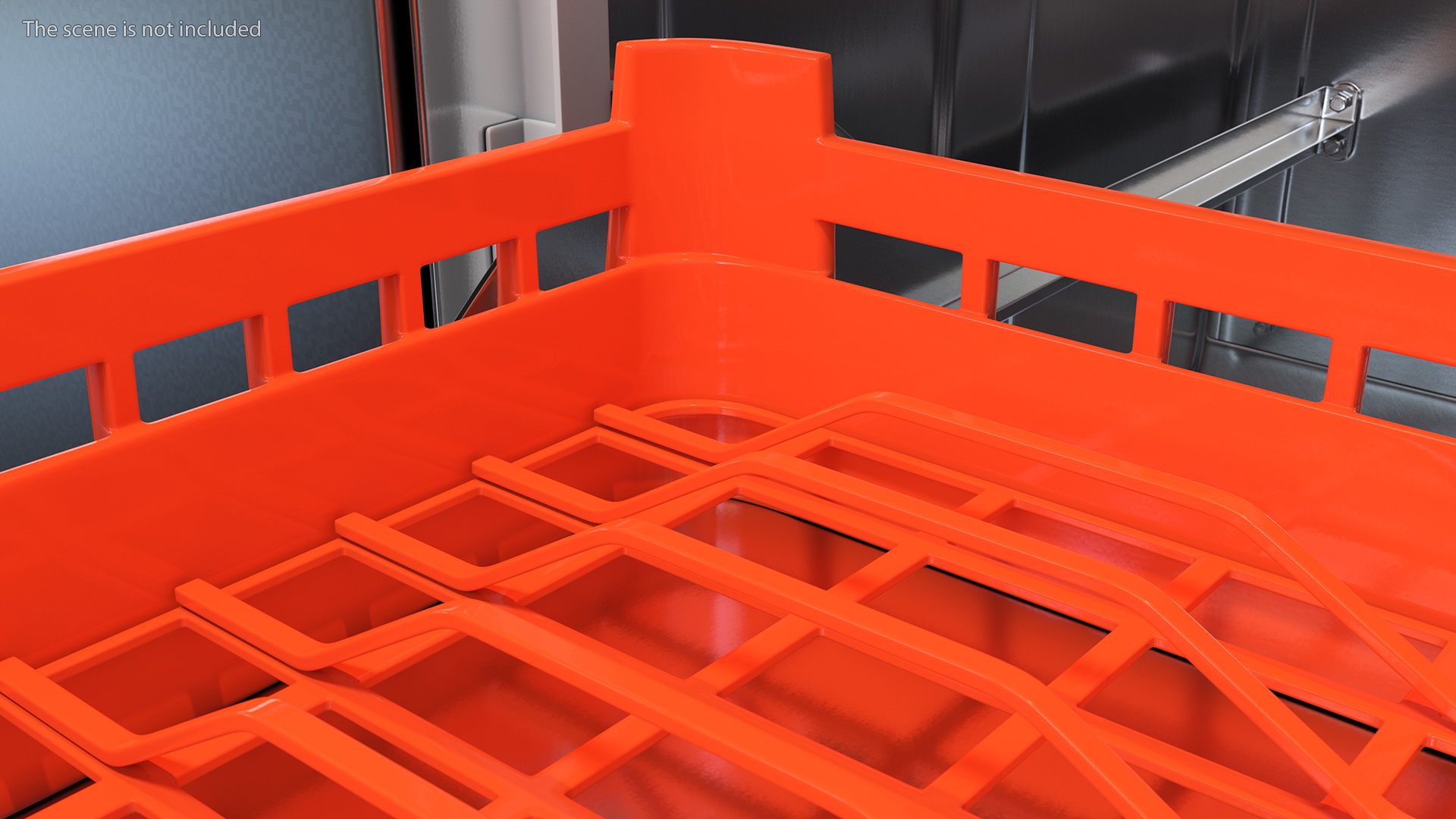 3D model Container For Plates