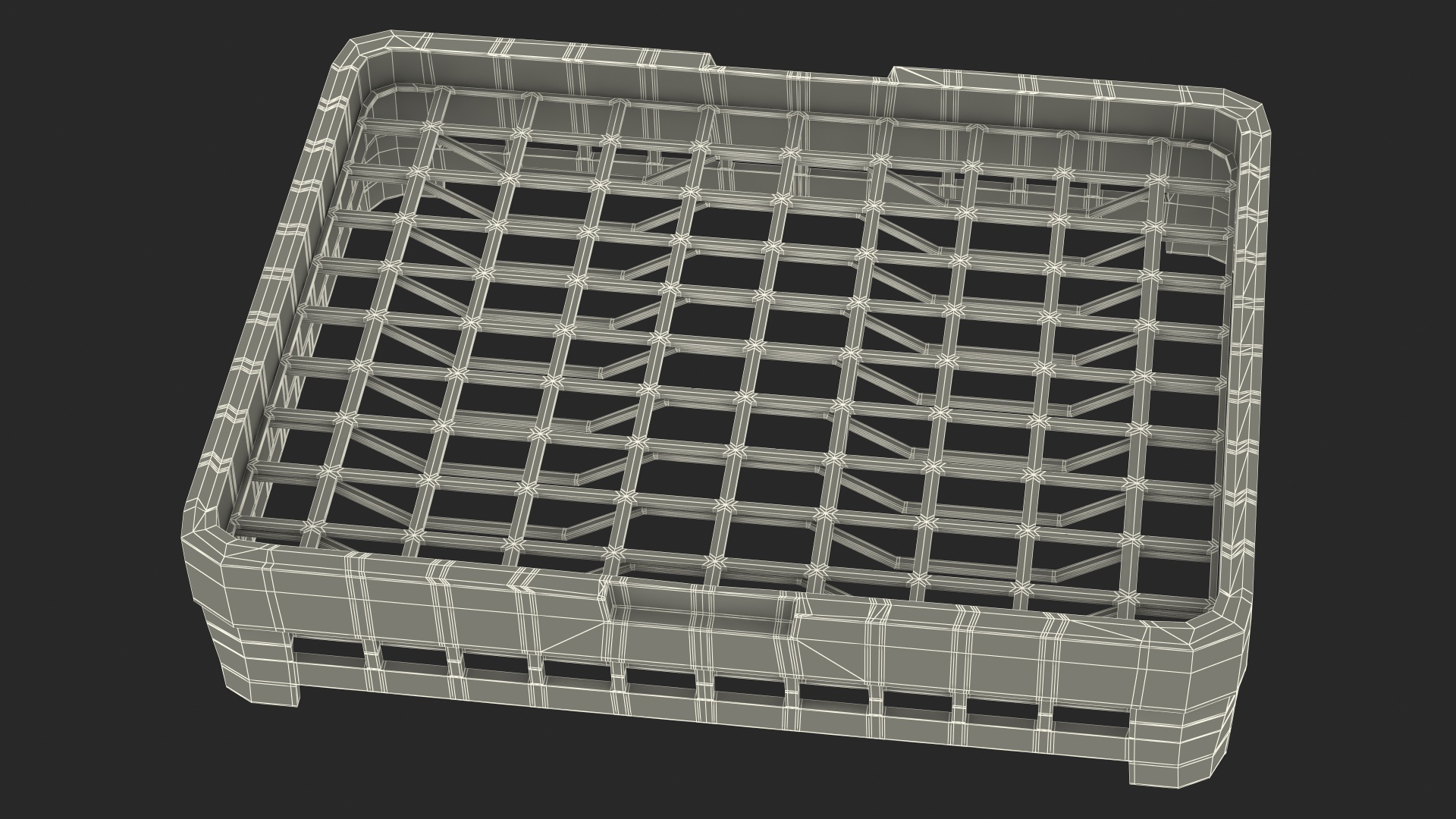 3D model Container For Plates