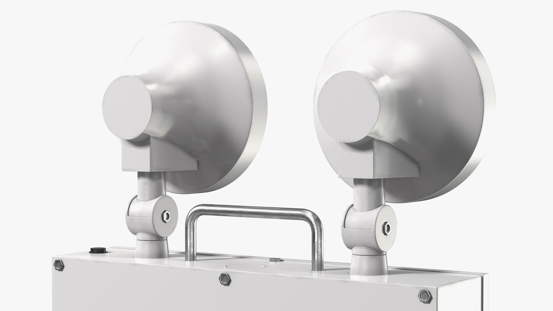 3D Halogen Twin Emergency Light model