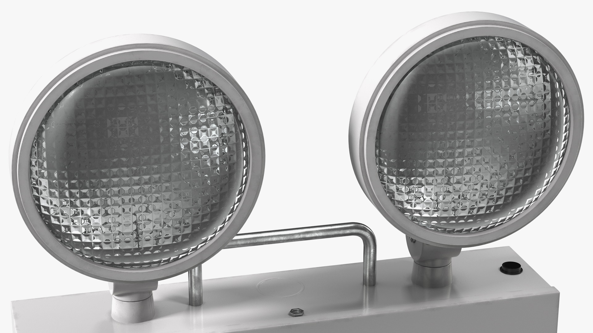 3D Halogen Twin Emergency Light model