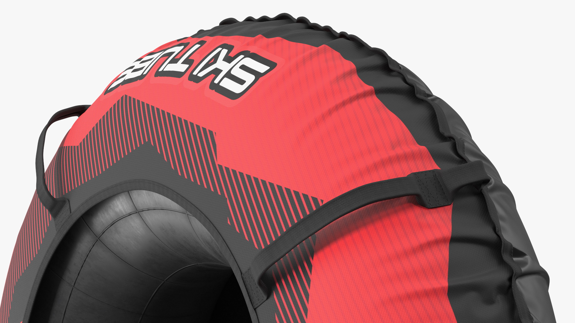 Inflatable Snow Tube Red 3D model