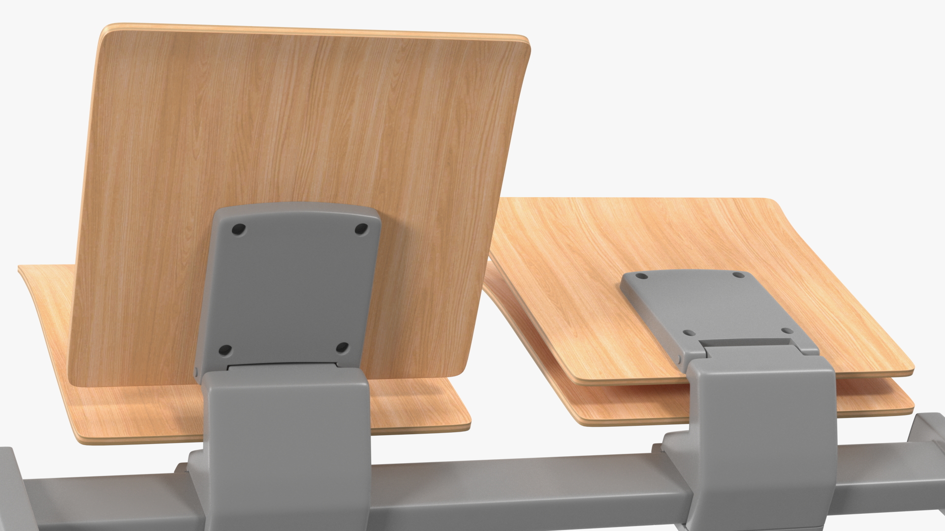 University Seating System For Two Seats 3D model