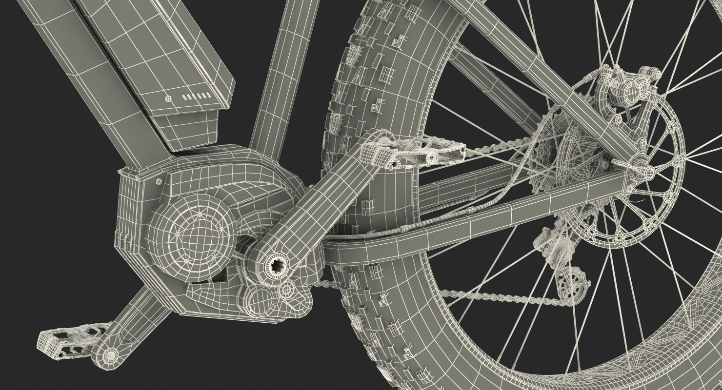 3D Electric Fat Bike Mondraker E-Panzer