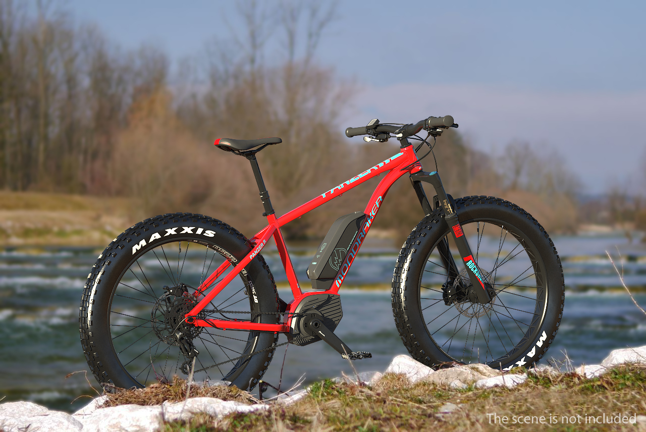 3D Electric Fat Bike Mondraker E-Panzer