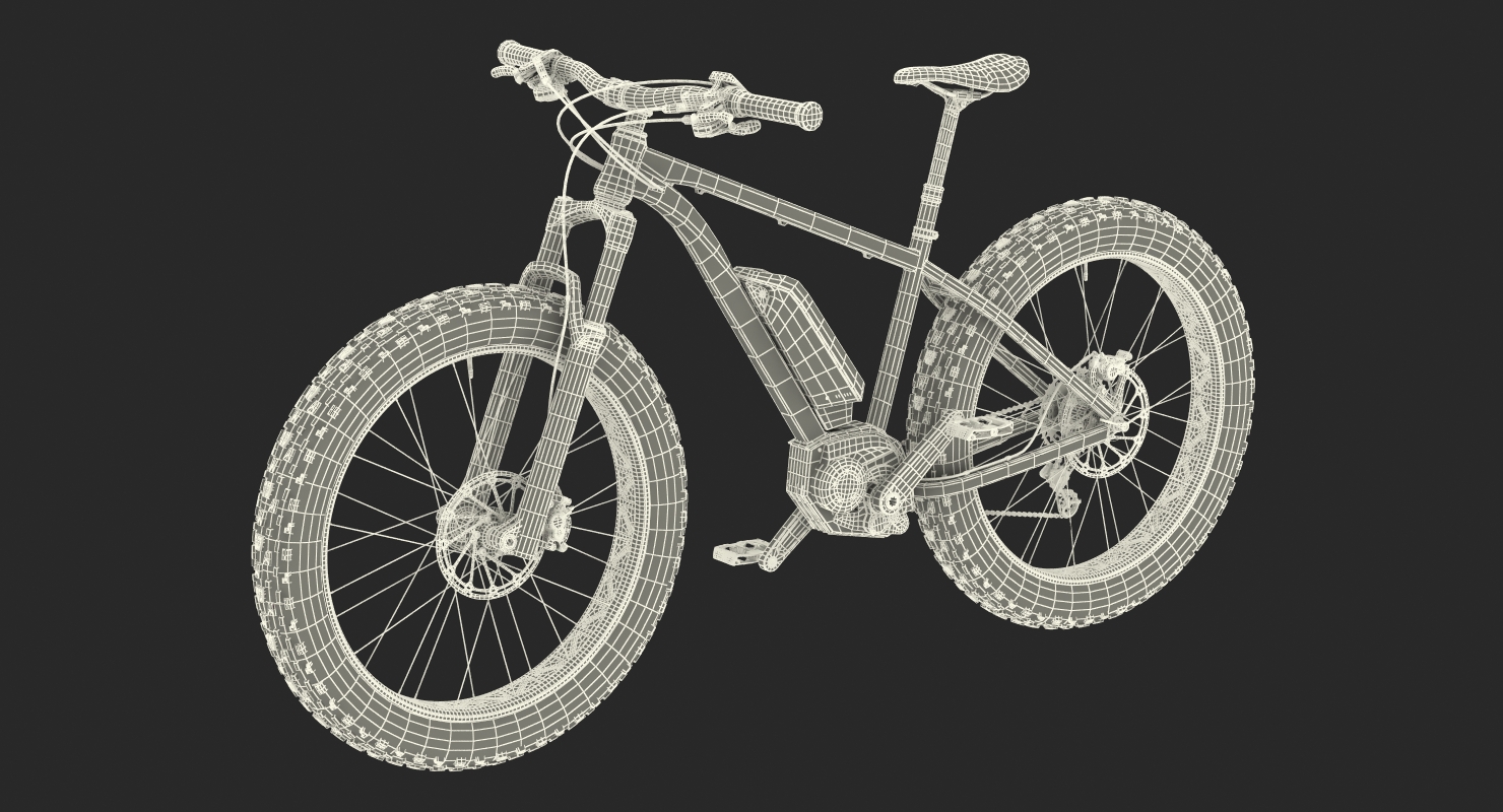 3D Electric Fat Bike Mondraker E-Panzer