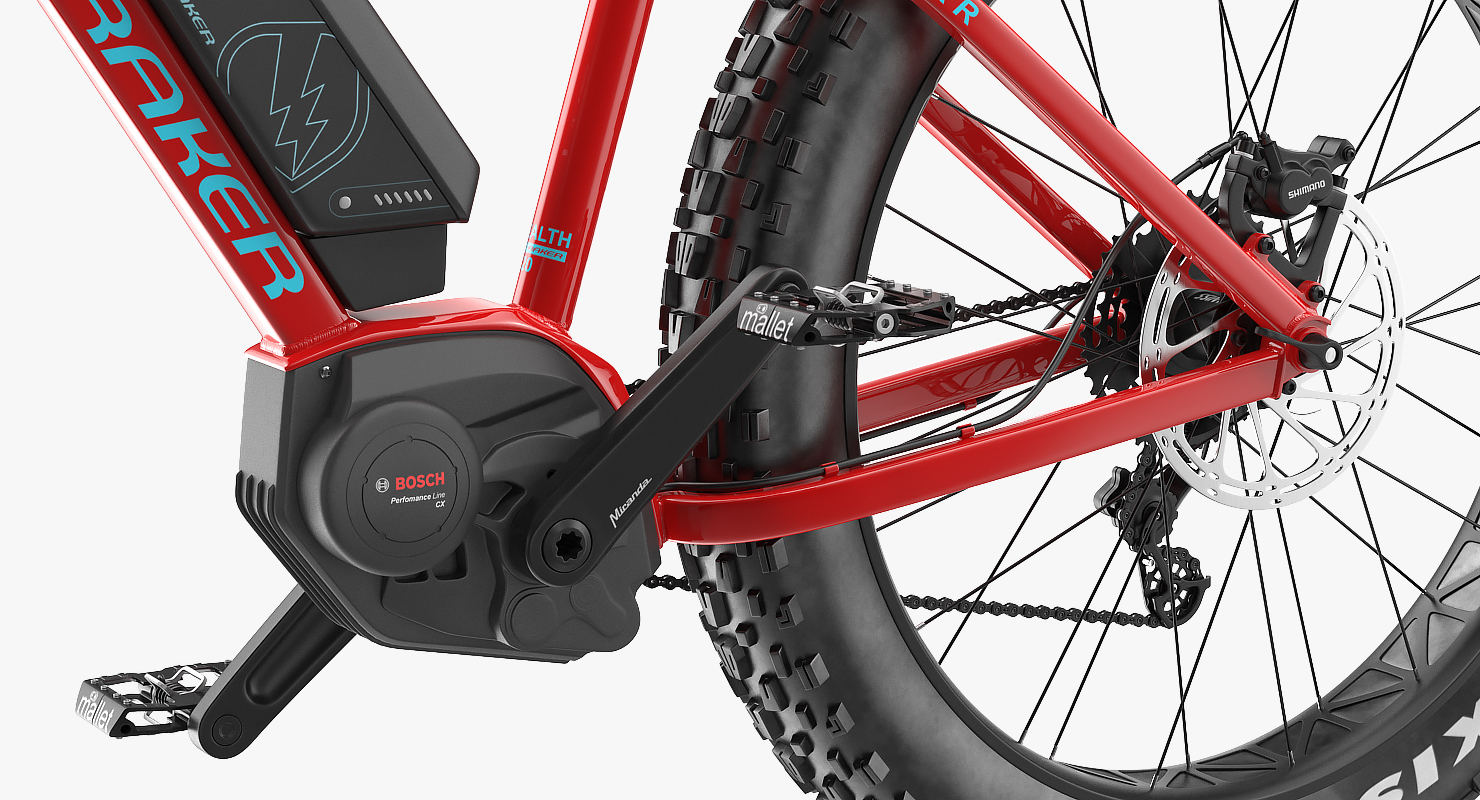 3D Electric Fat Bike Mondraker E-Panzer