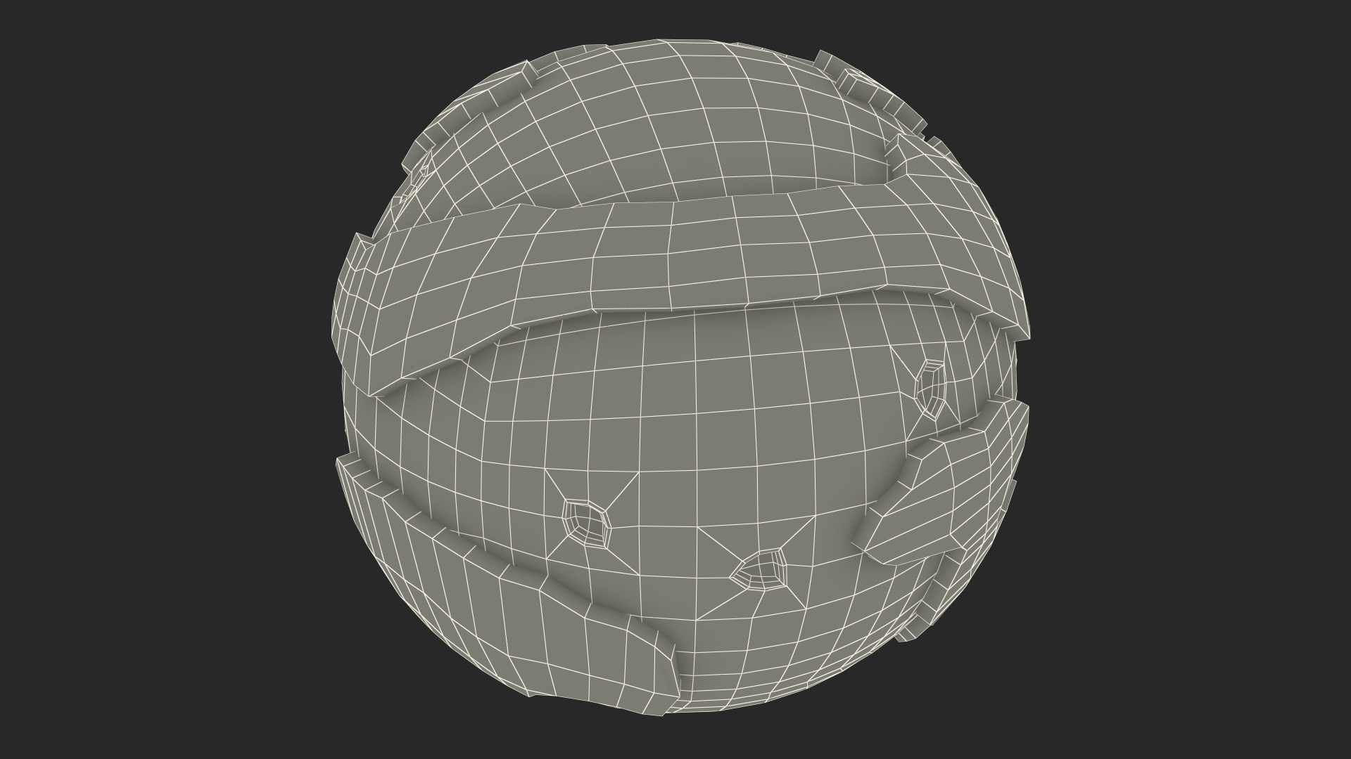 Cartoon Planet Mars 3D model