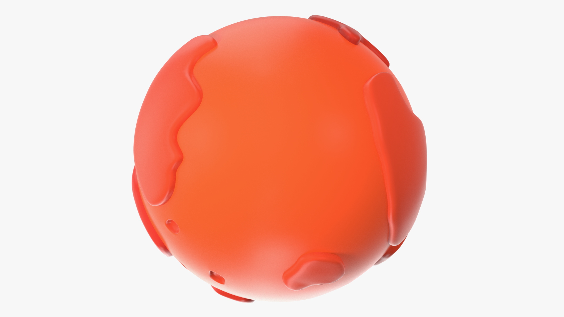 Cartoon Planet Mars 3D model