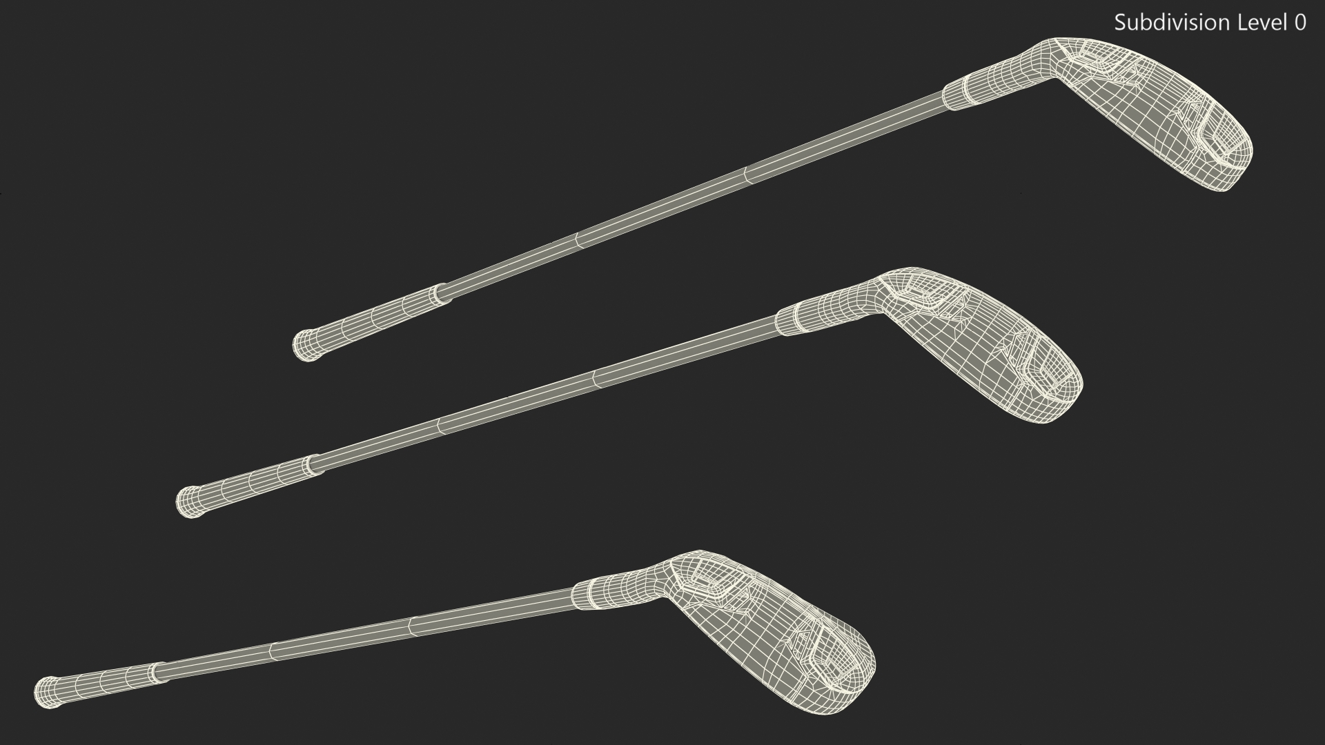 Cleveland Launcher HB Turbo Wedge Irons 3D model