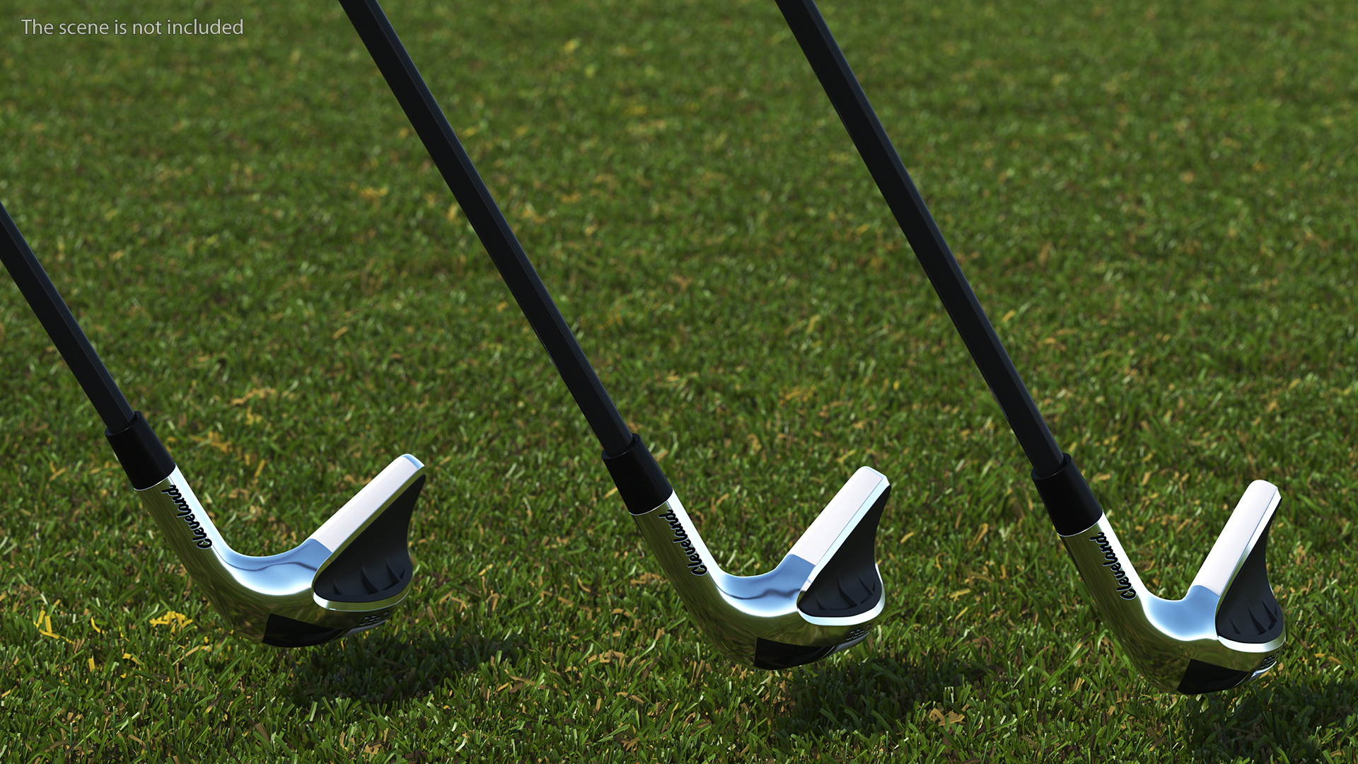Cleveland Launcher HB Turbo Wedge Irons 3D model