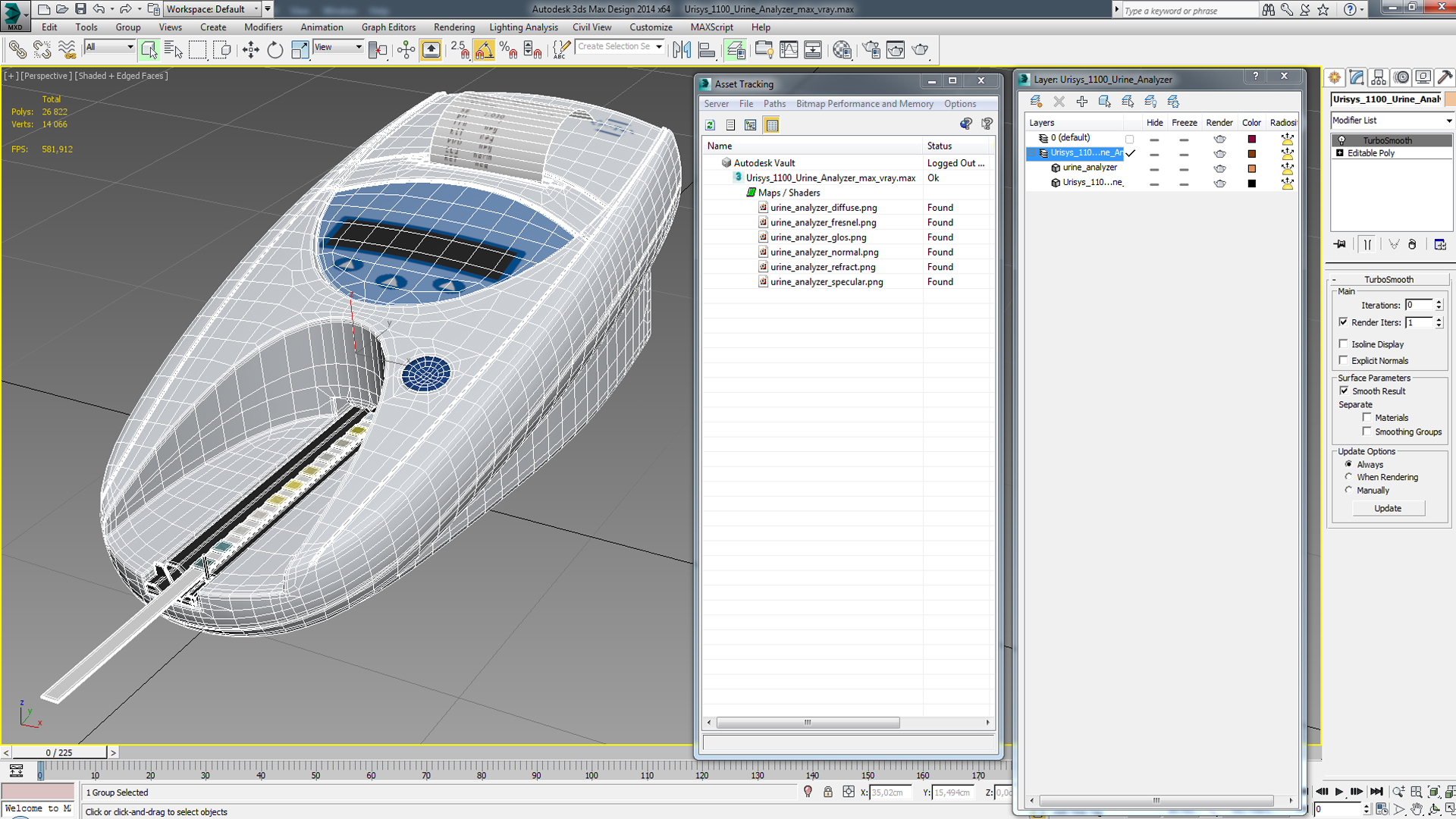 3D Urisys 1100 Urine Analyzer