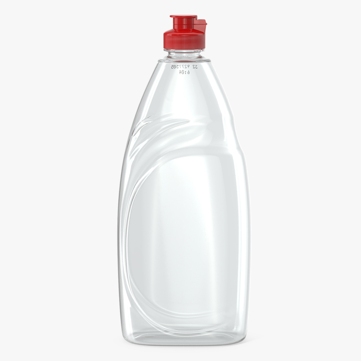 Empty Dishwashing Bottle