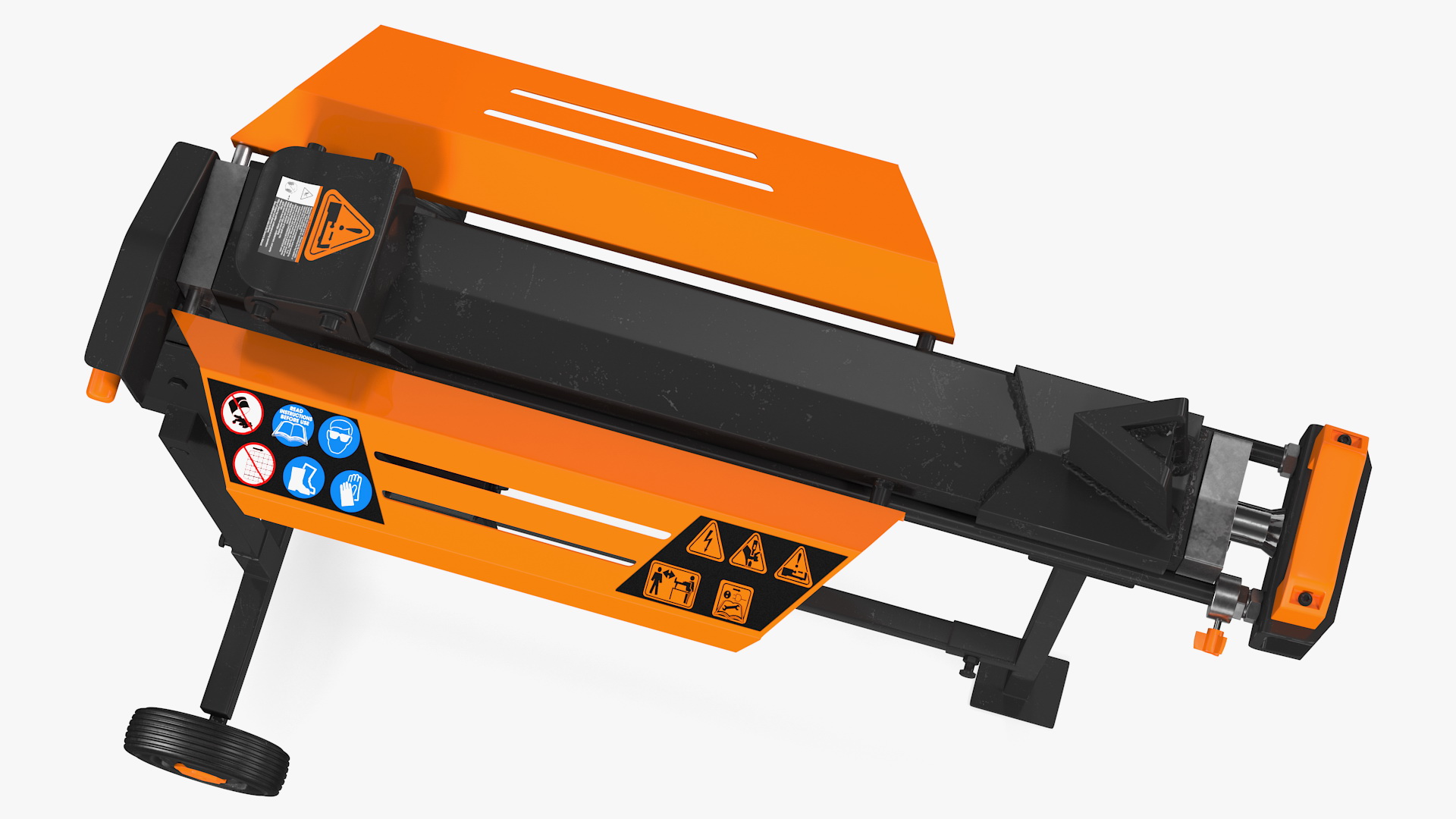 WEN 56207 Electric Log Splitter with Stand 3D
