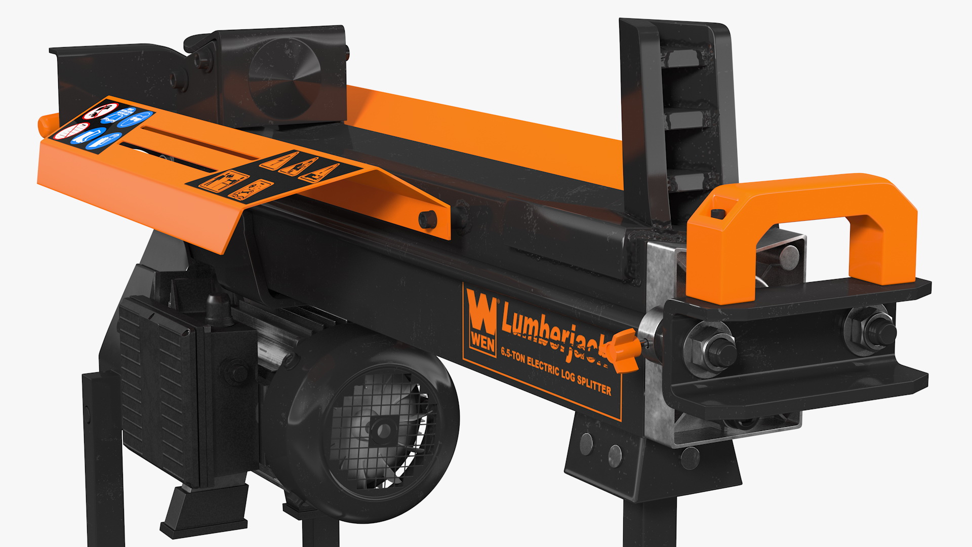 WEN 56207 Electric Log Splitter with Stand 3D