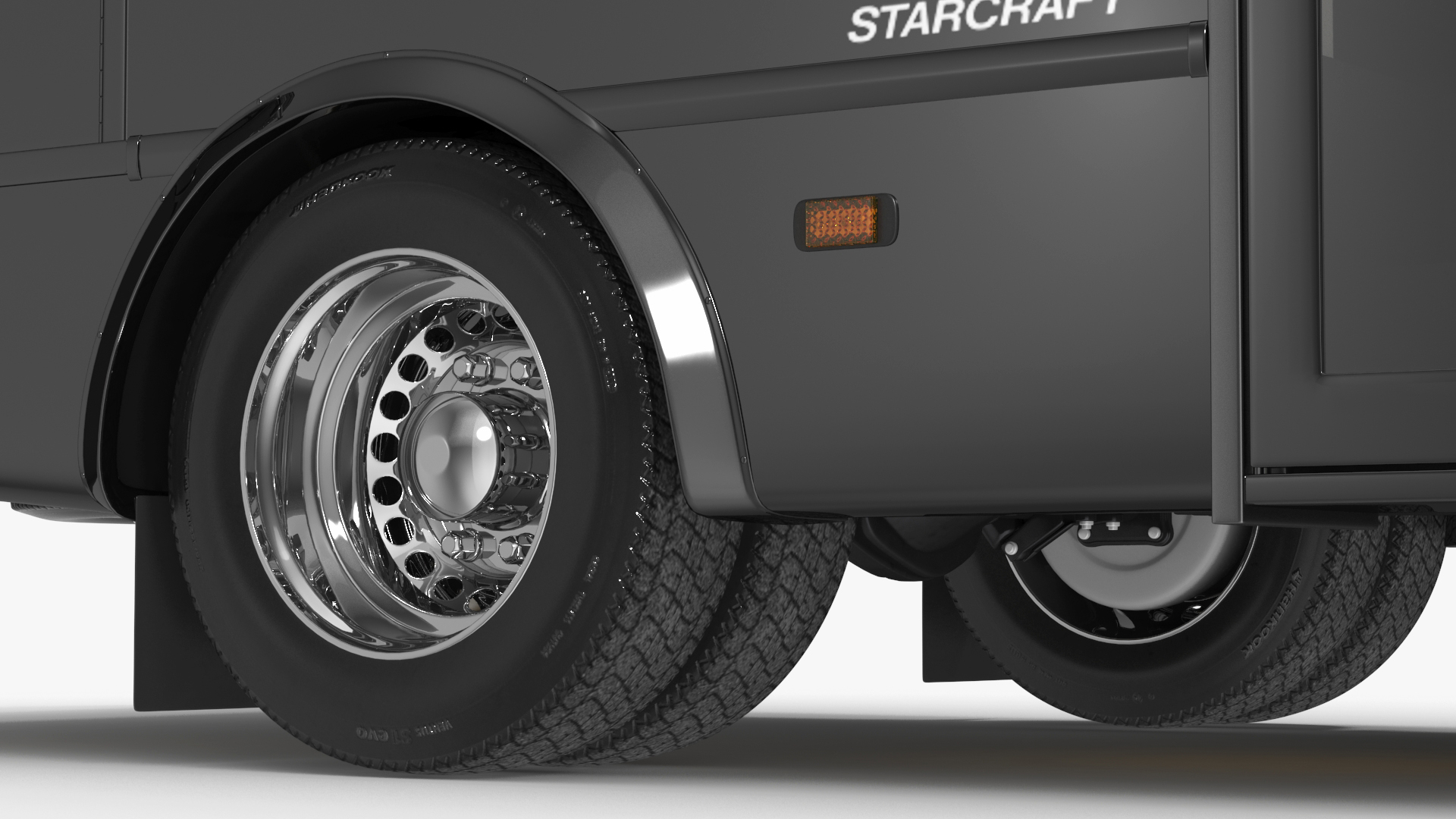 Ford Starcraft Executive Shuttle Bus Simple Interior 3D