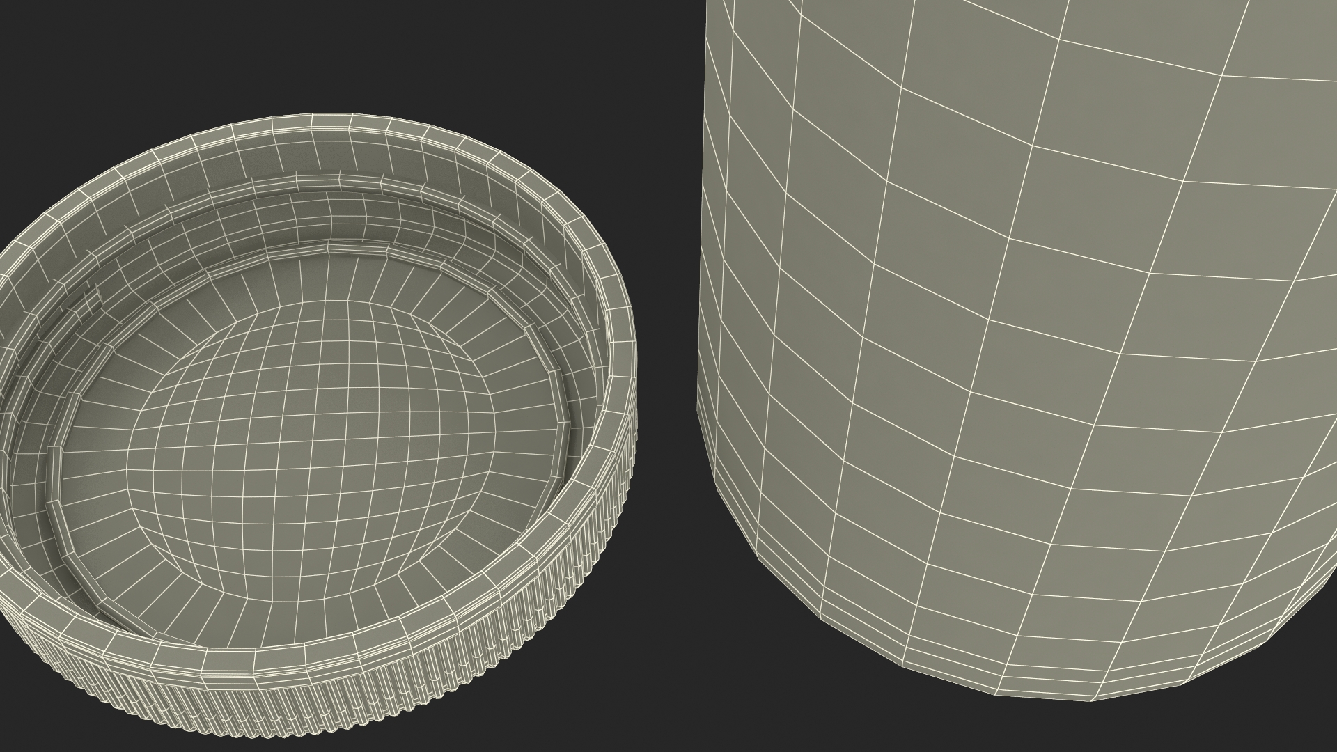 Water Softener Test Strips Jar Opened 3D