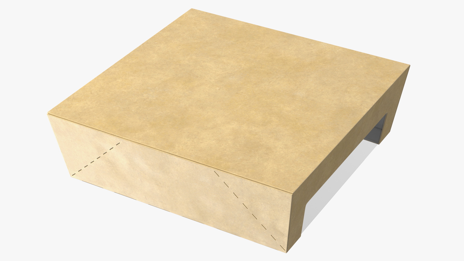 3D Pastries Package from Carton model