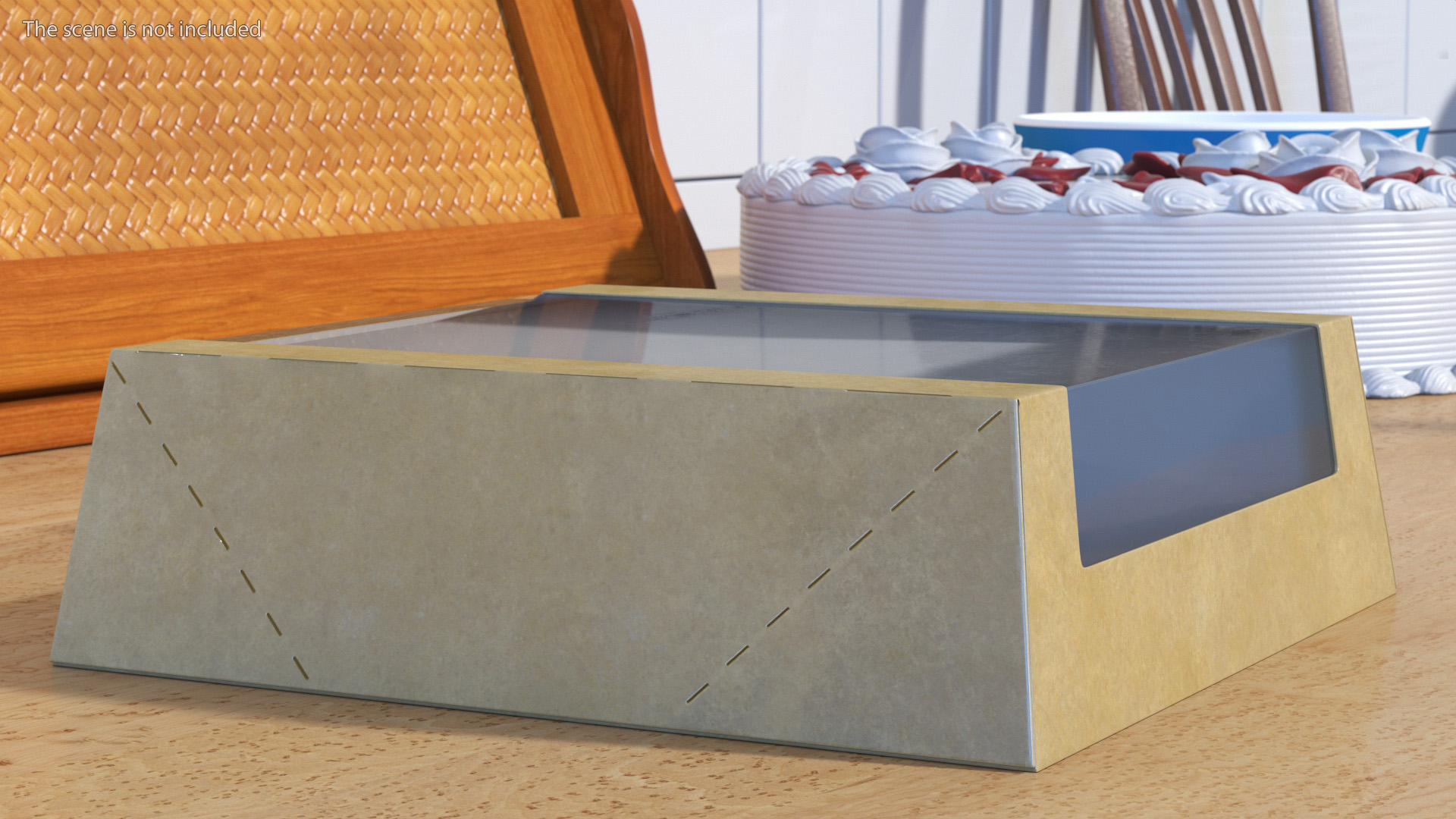 3D Pastries Package from Carton model