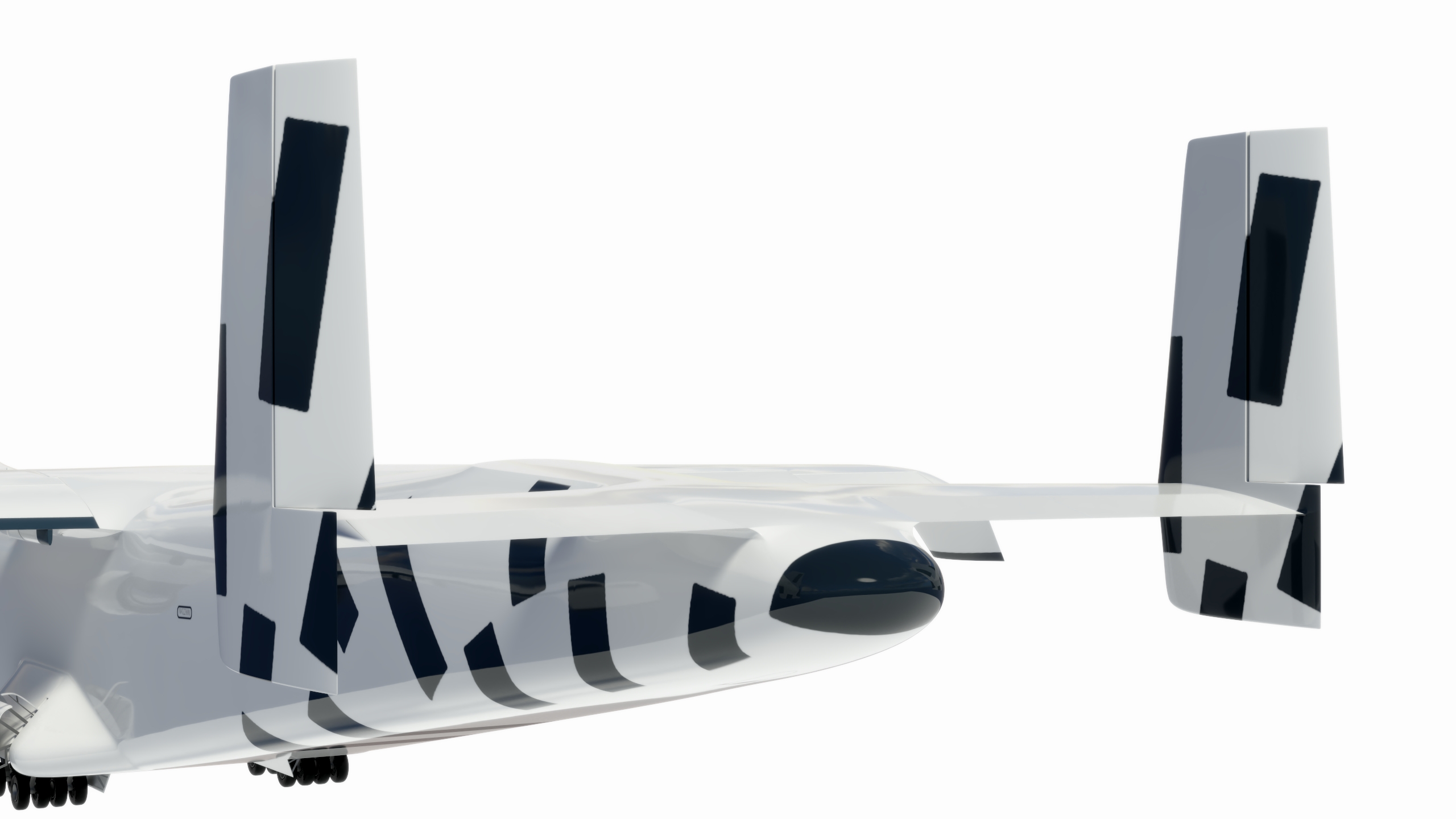 3D Radia Windrunner Cargo Airplane