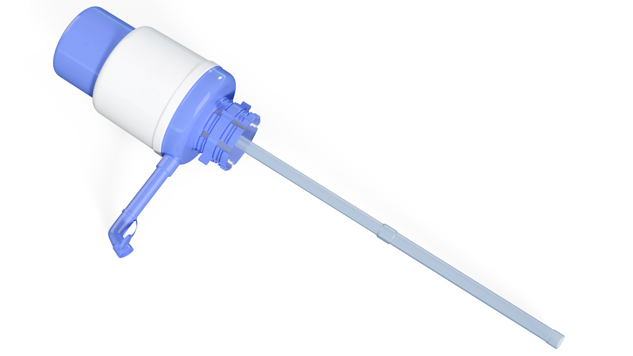 3D Water Pump Beverage Tap Dispenser model
