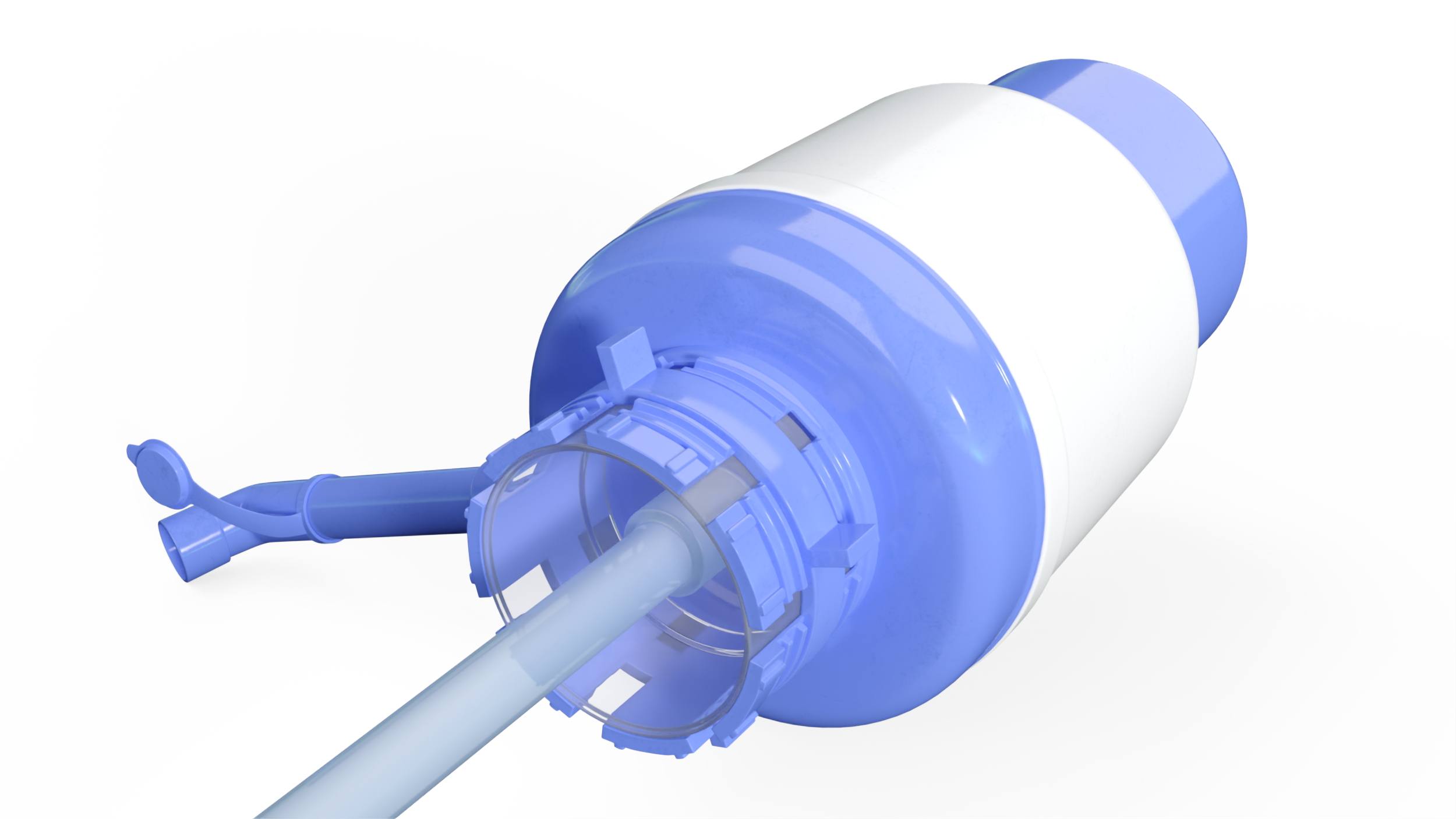 3D Water Pump Beverage Tap Dispenser model