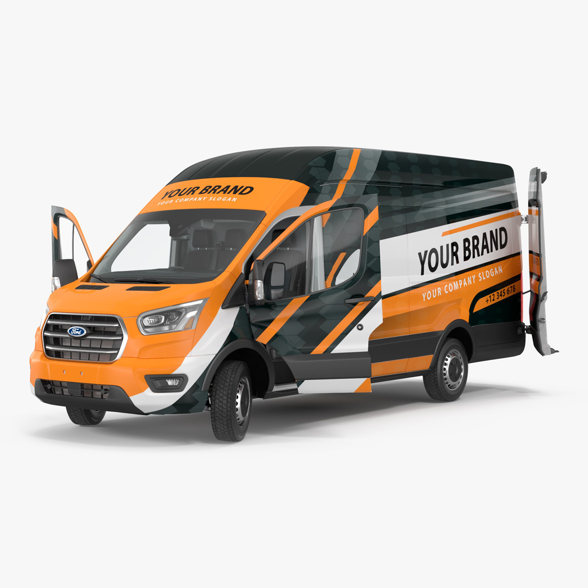 Ford Transit Cargo 2020 Branded Rigged