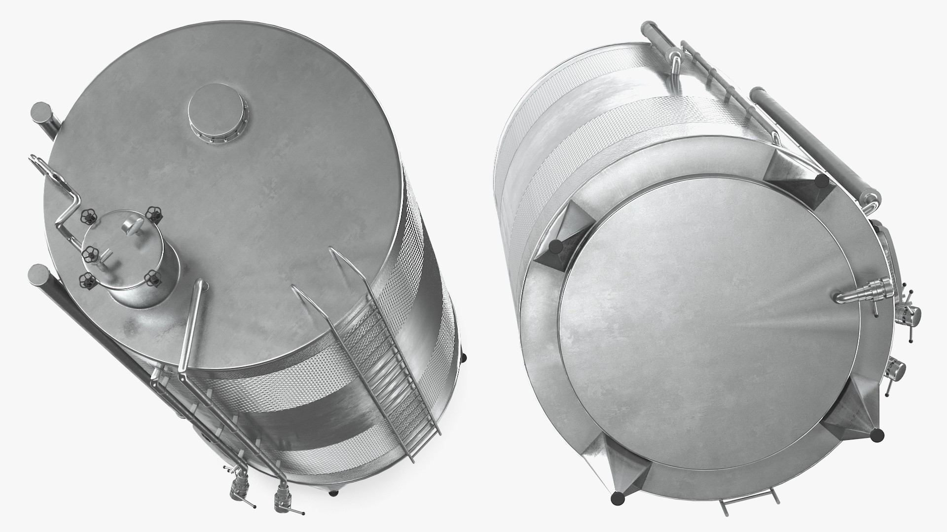 3D model Stainless Steel Wine Tank
