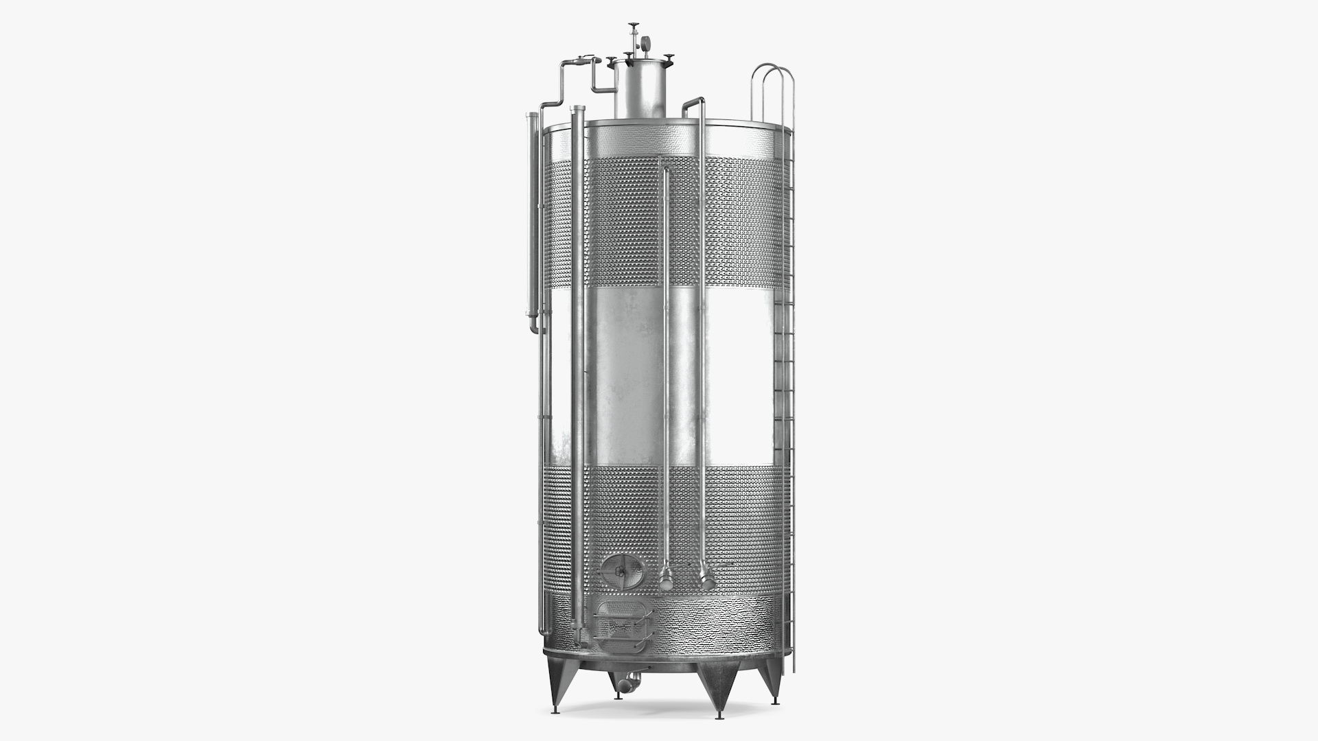 3D model Stainless Steel Wine Tank