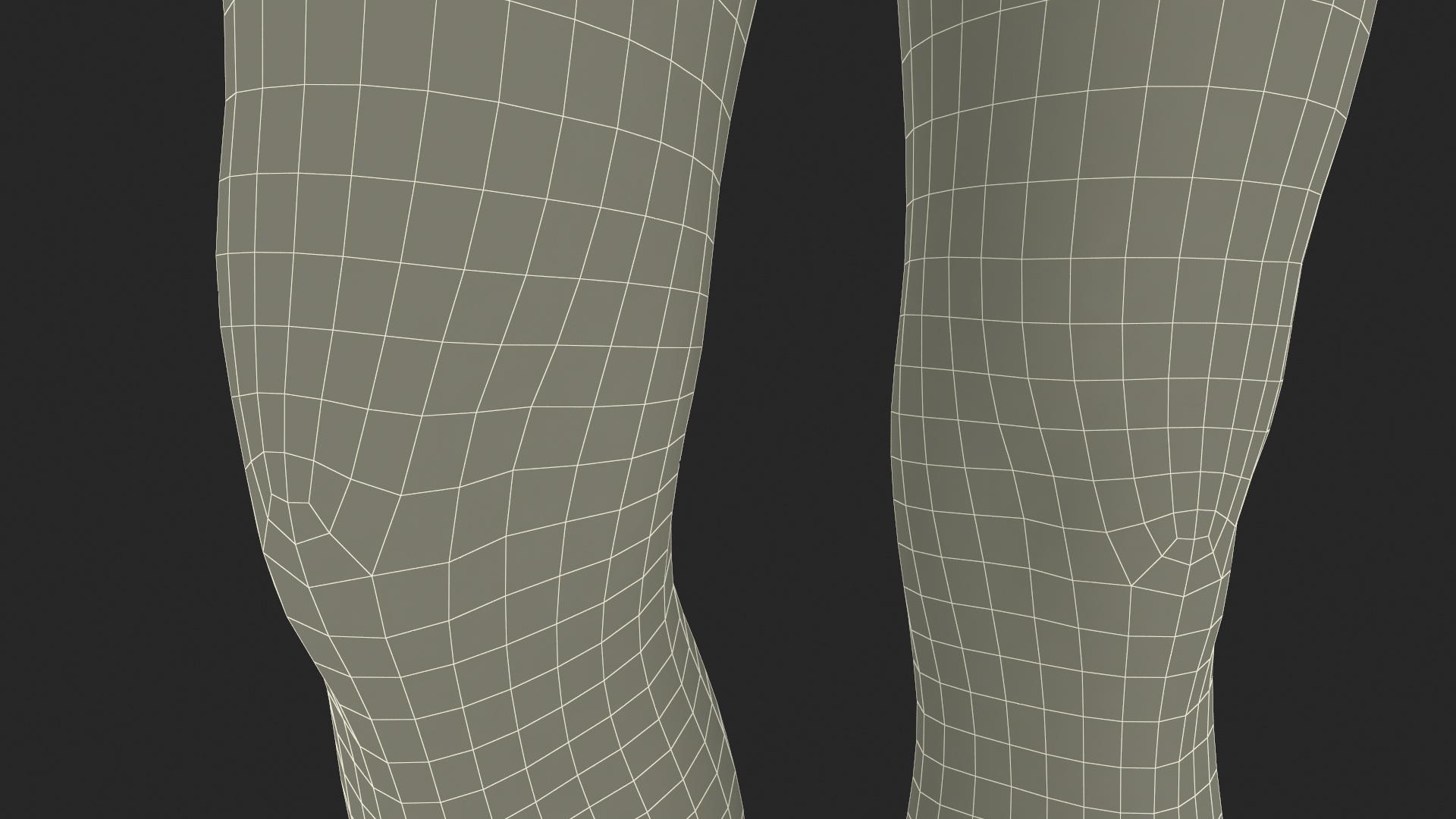 Female Legs Rigged for Cinema 4D 3D