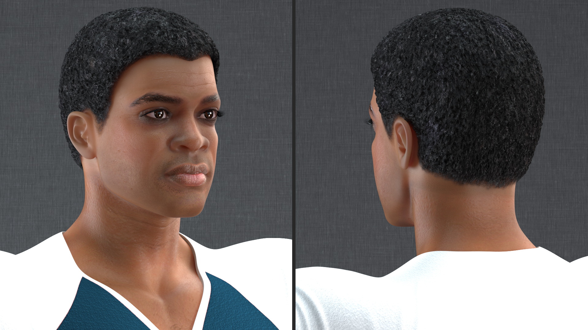Light Skin City Style Man Rigged 3D