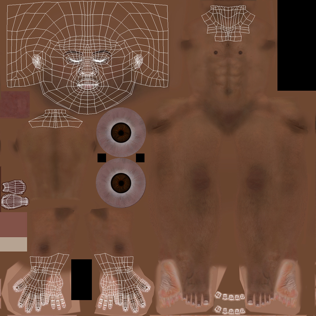 Light Skin City Style Man Rigged 3D