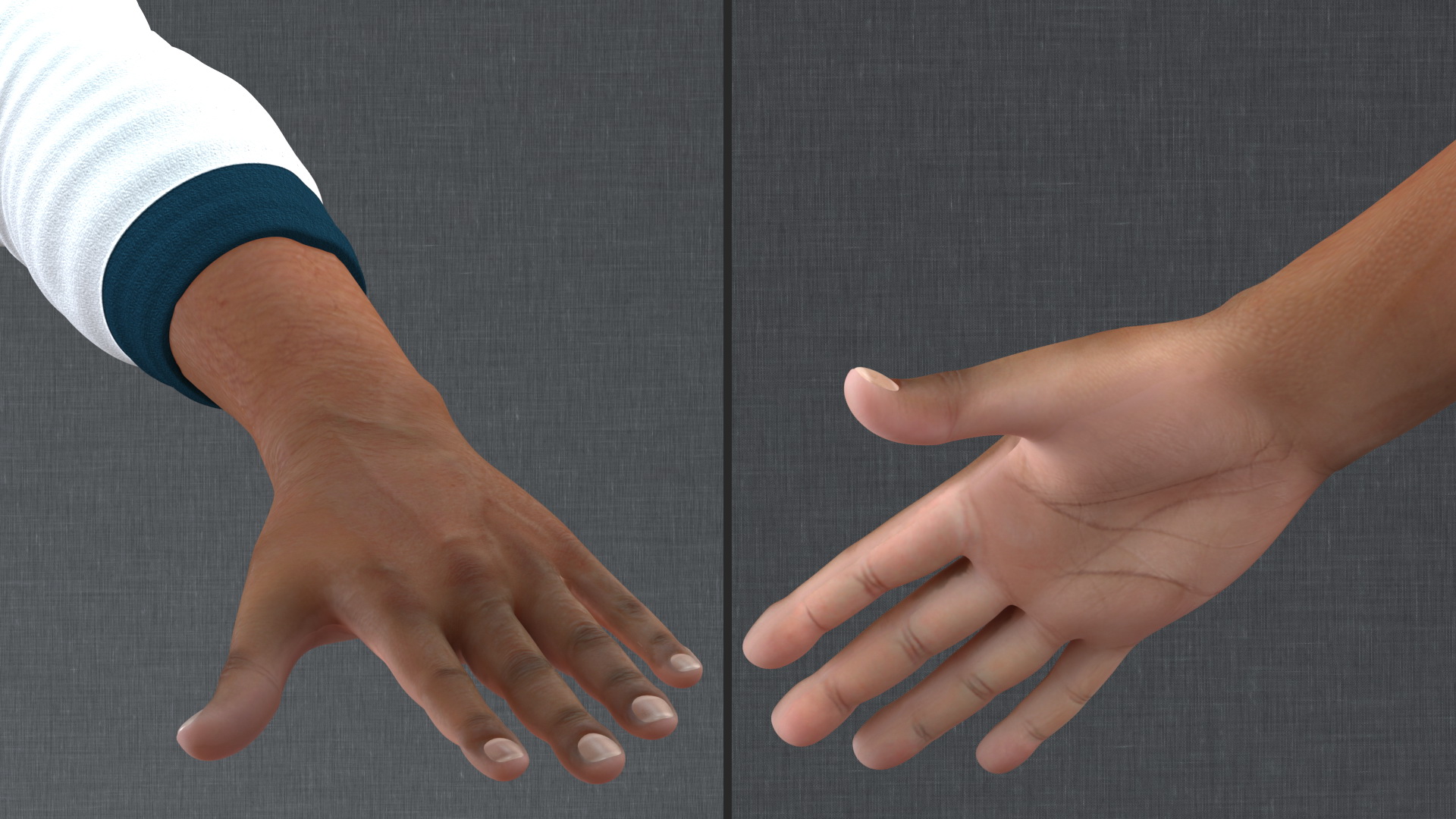 Light Skin City Style Man Rigged 3D